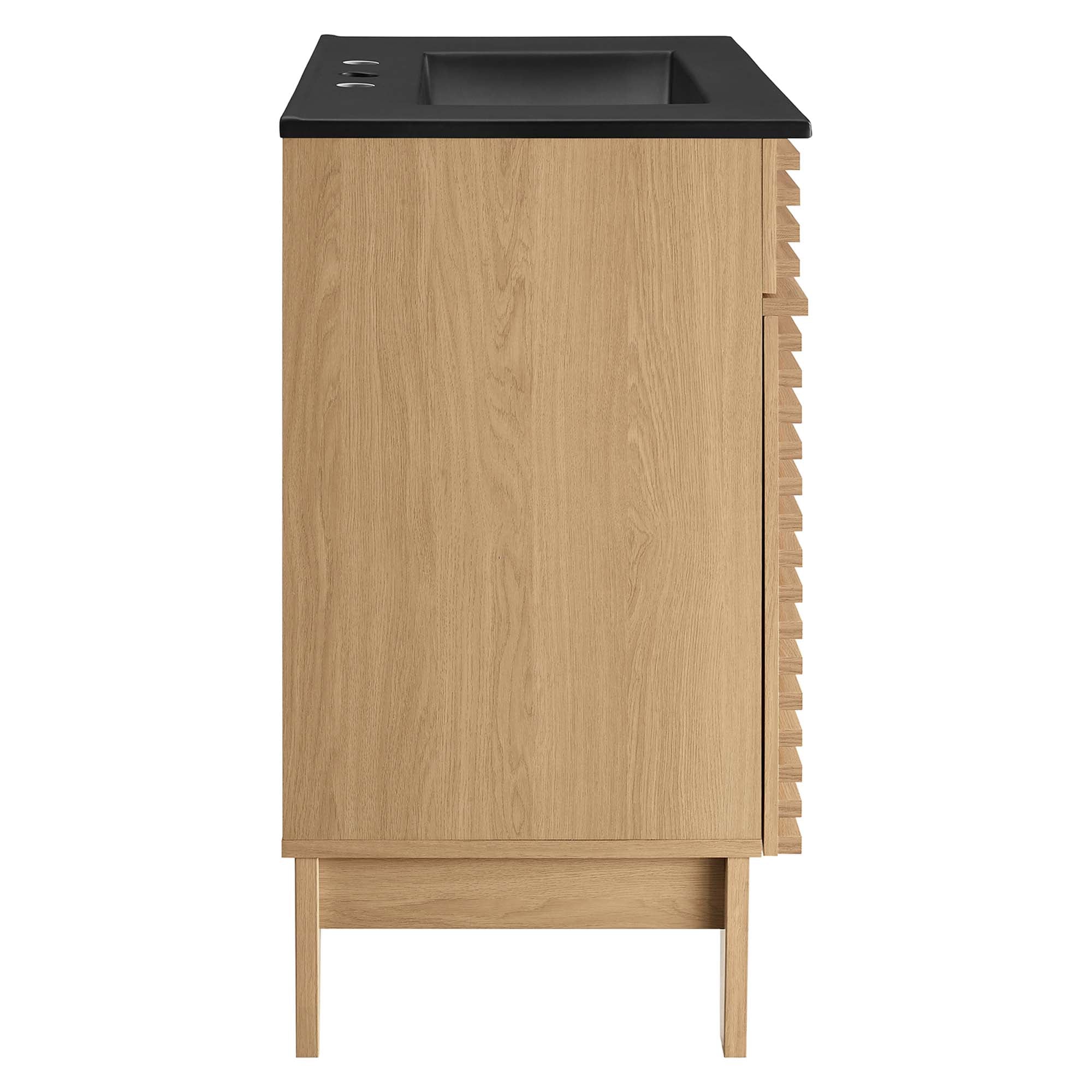 Render 30" Bathroom Vanity, Oak Black