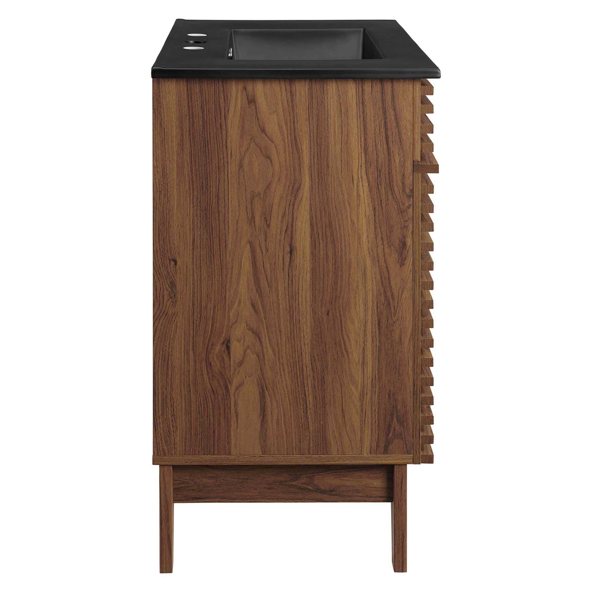 Render 30" Bathroom Vanity, Walnut Black