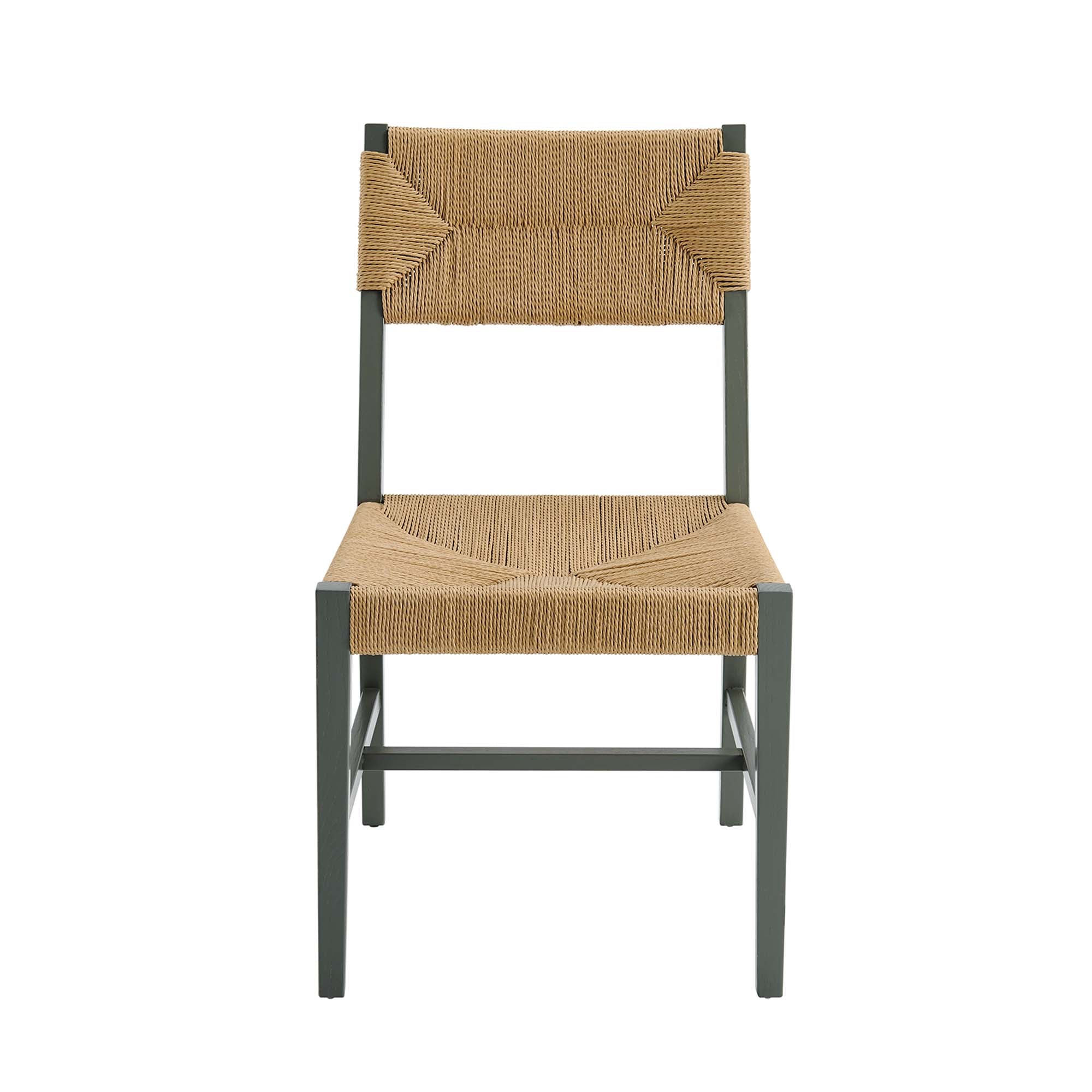 Bodie Wood Dining Chair, Light Gray Natural