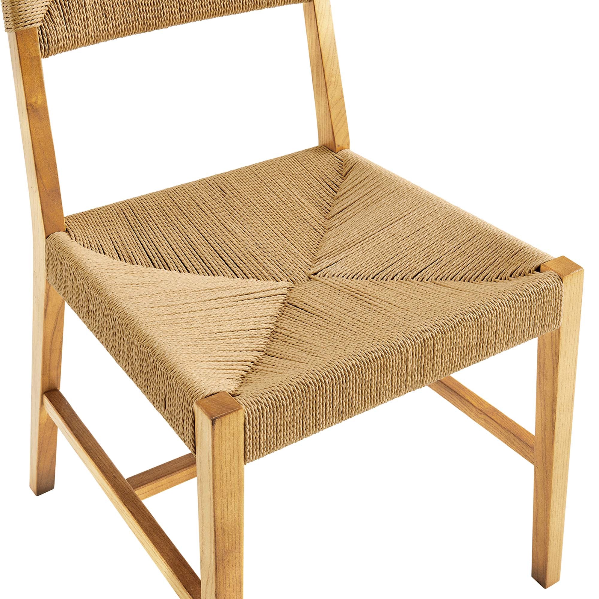 Bodie Wood Dining Chair, Natural Natural
