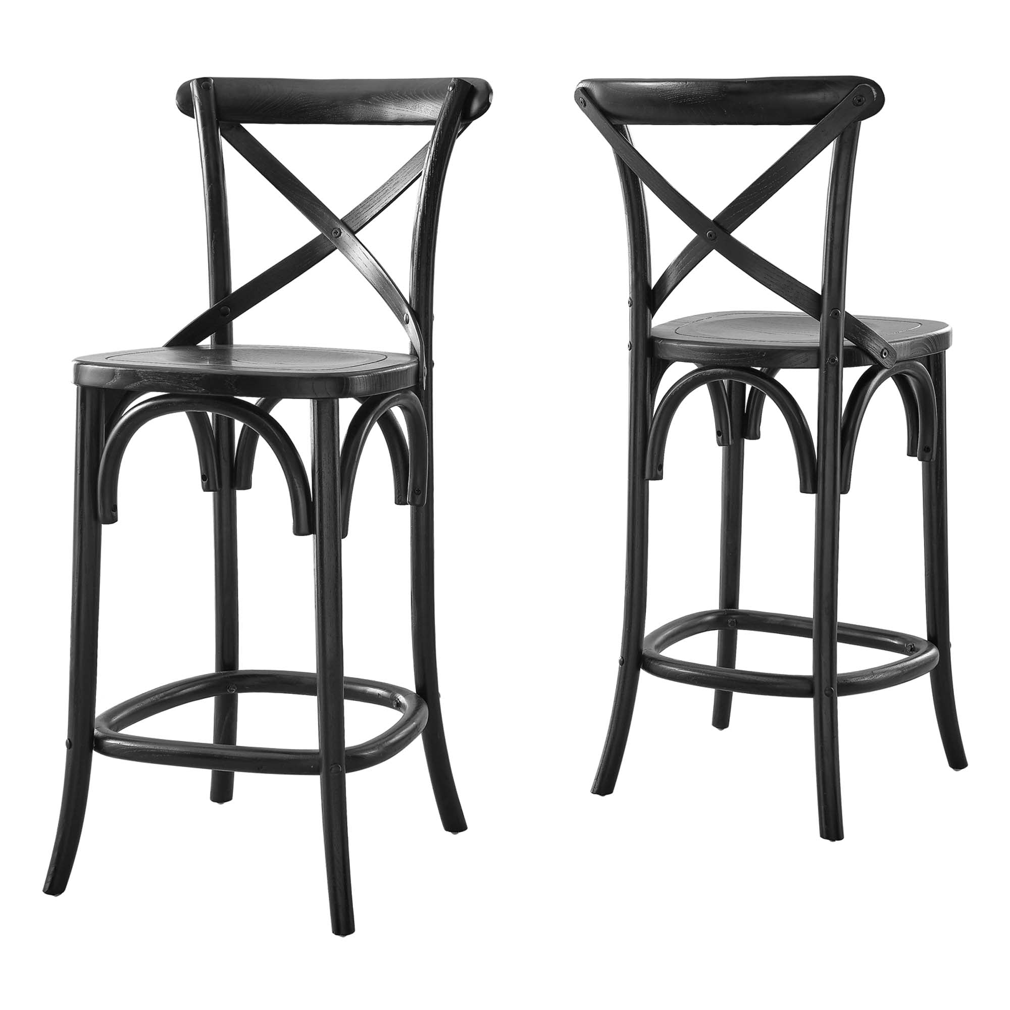 Gear Counter Stool, Black