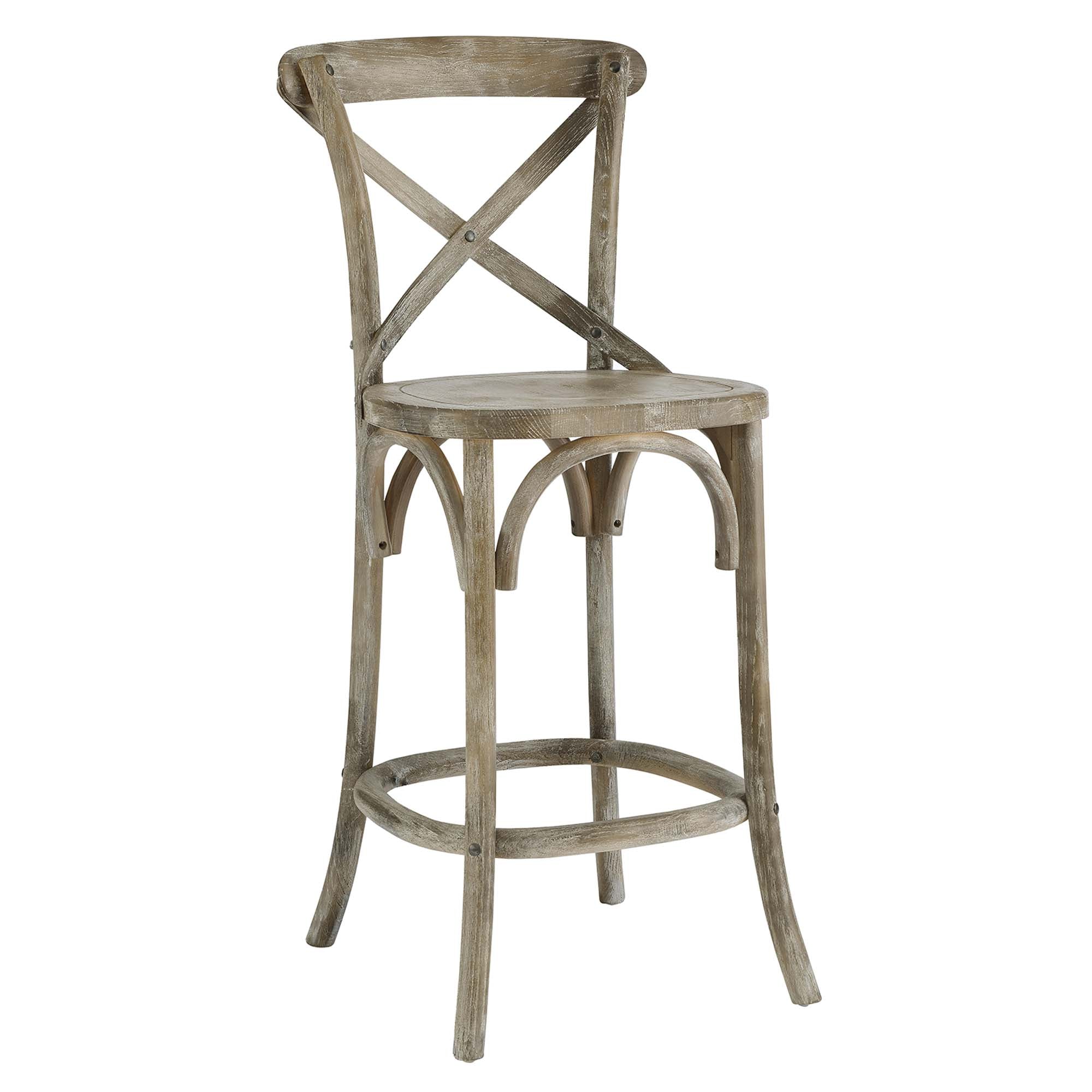 Gear Counter Stool, Gray