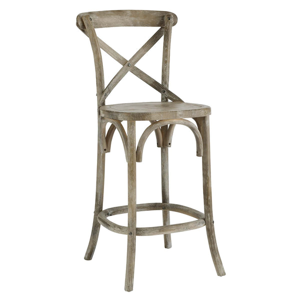 Gear Counter Stool, Gray