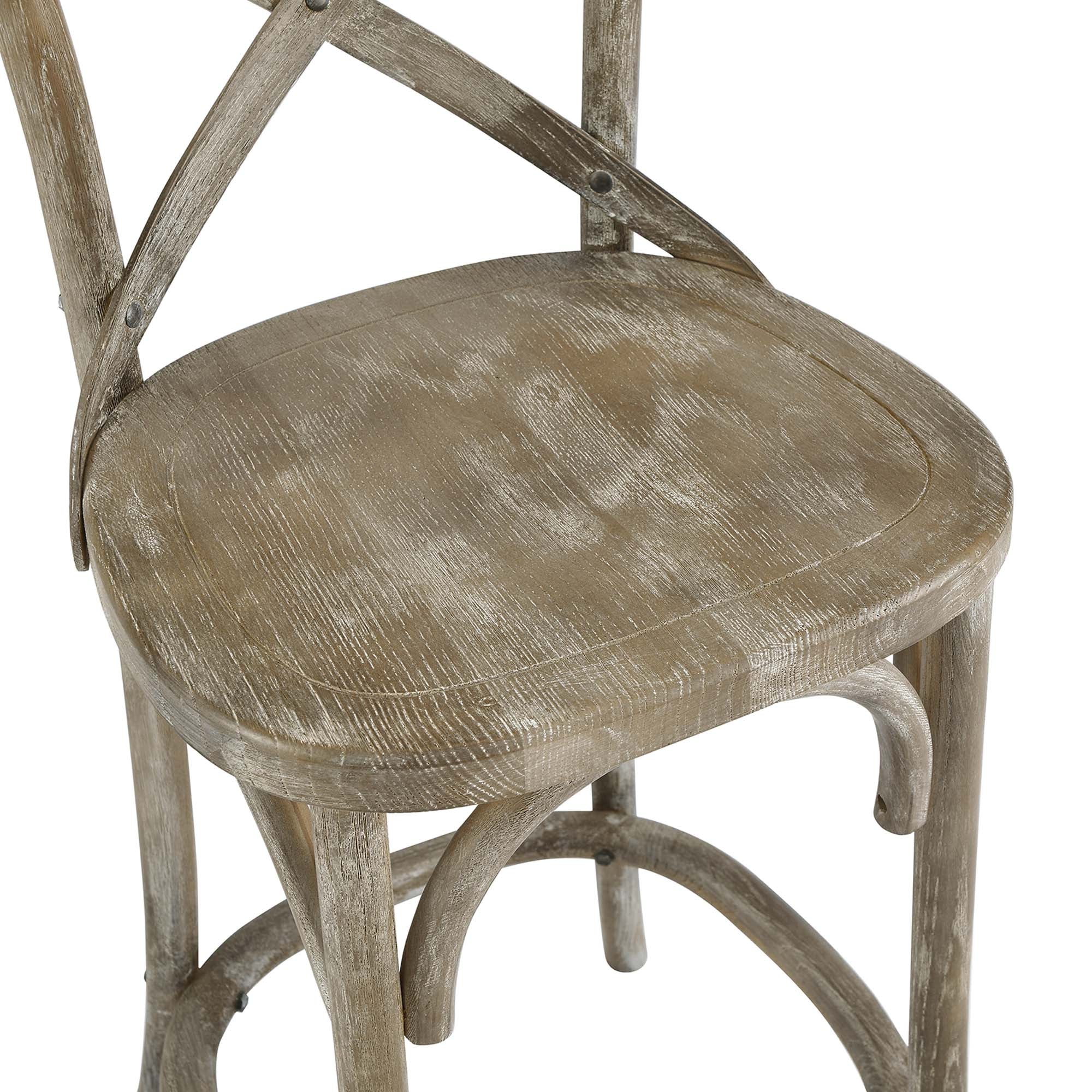 Gear Counter Stool, Gray