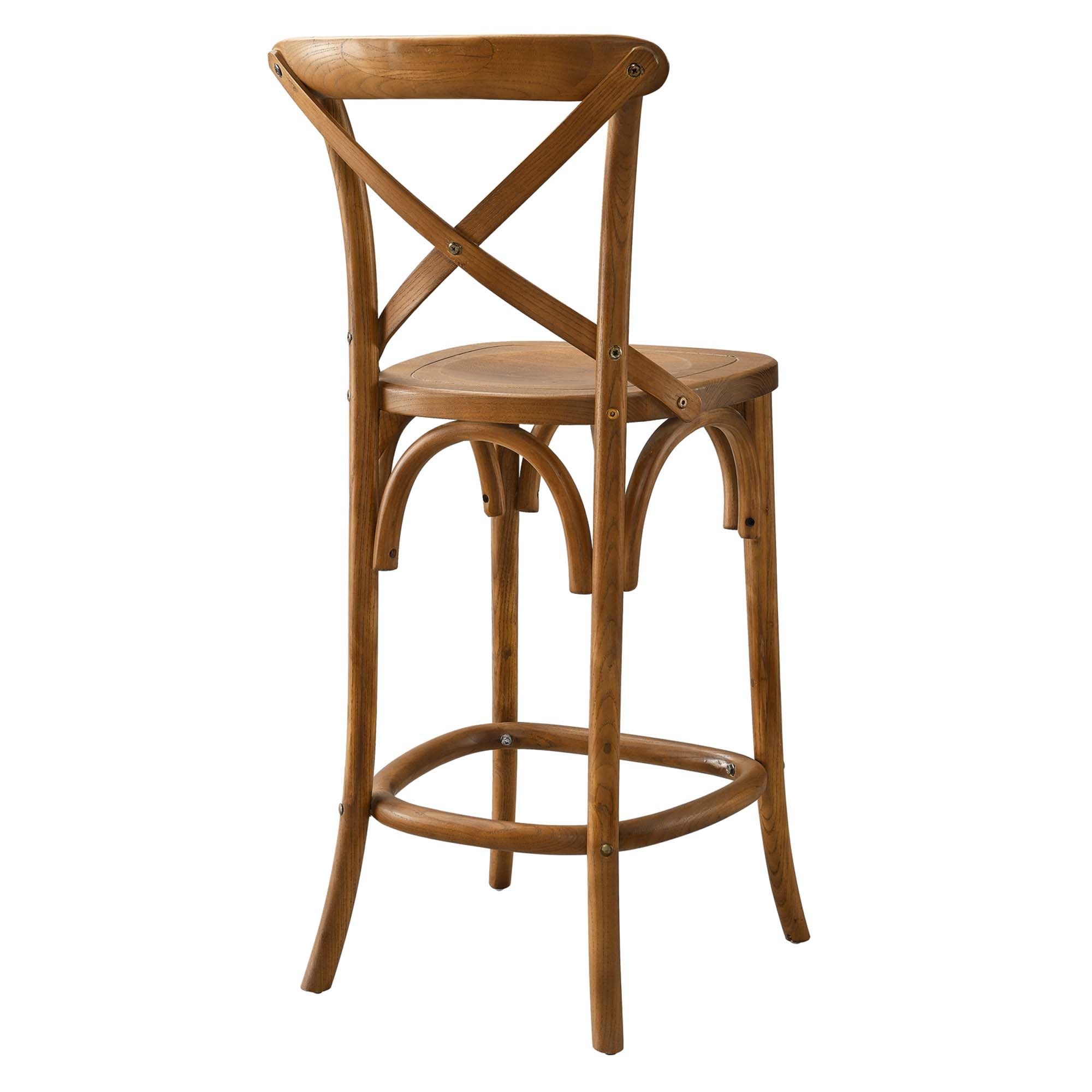 Gear Counter Stool, Walnut
