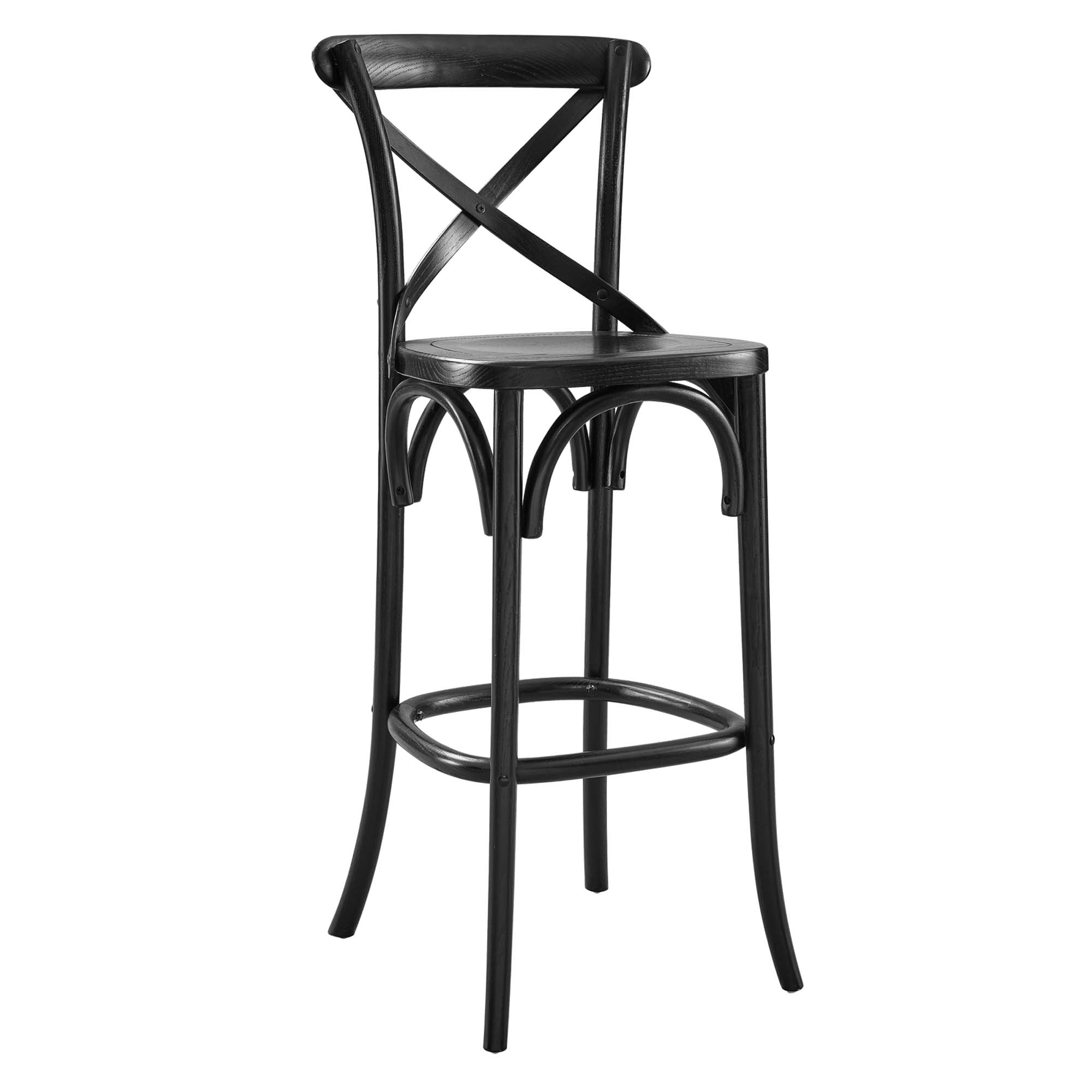 Gear Bar Stool, Black
