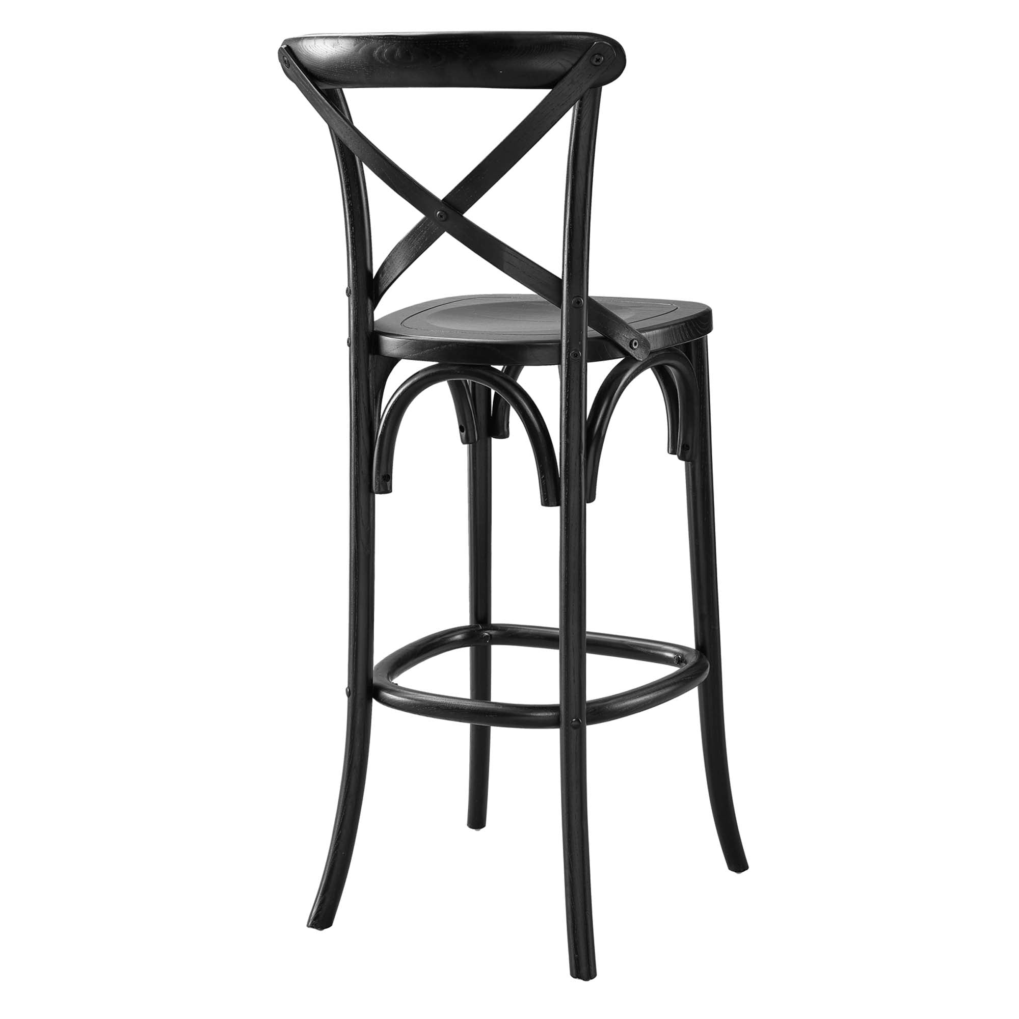 Gear Bar Stool, Black