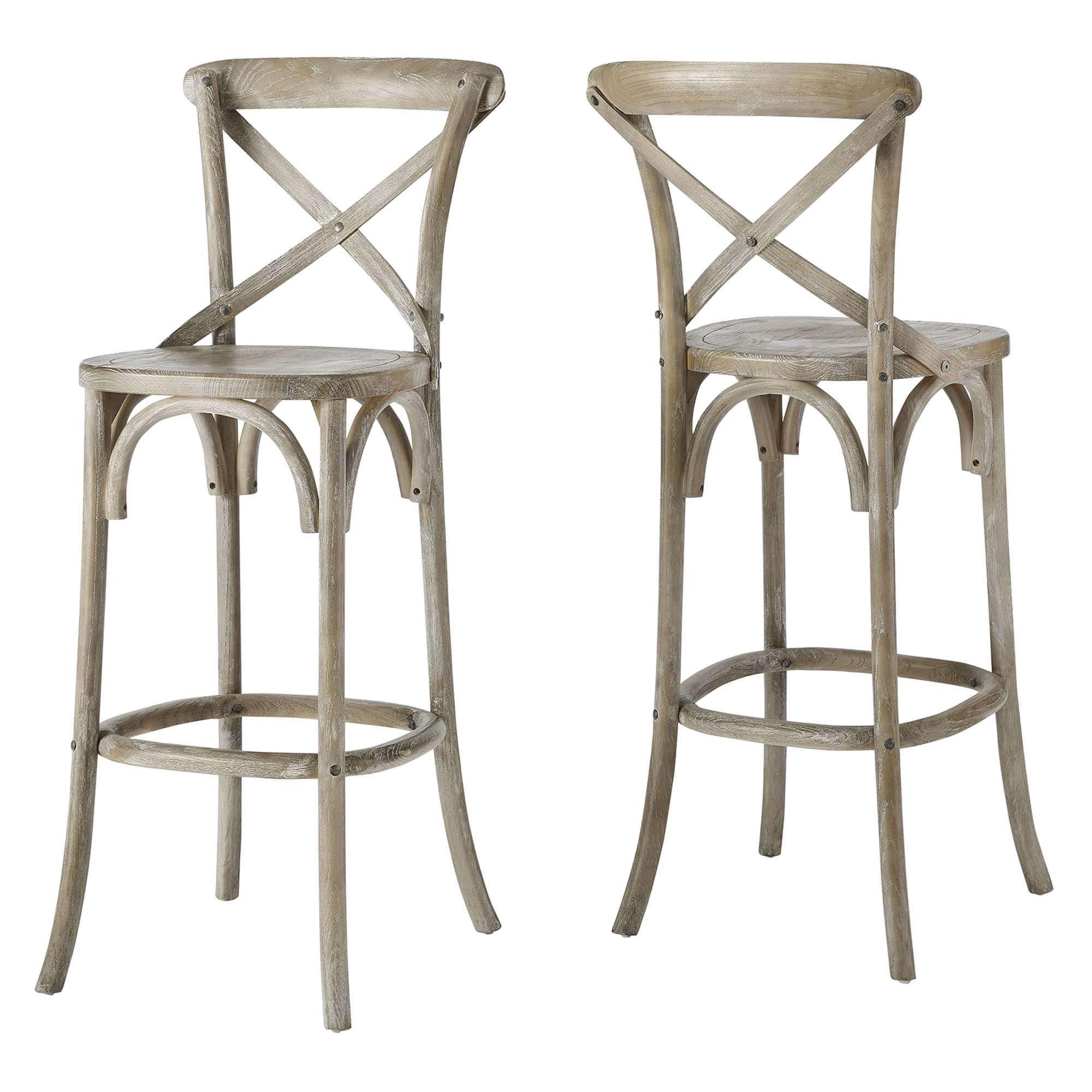 Gear Bar Stool, Gray