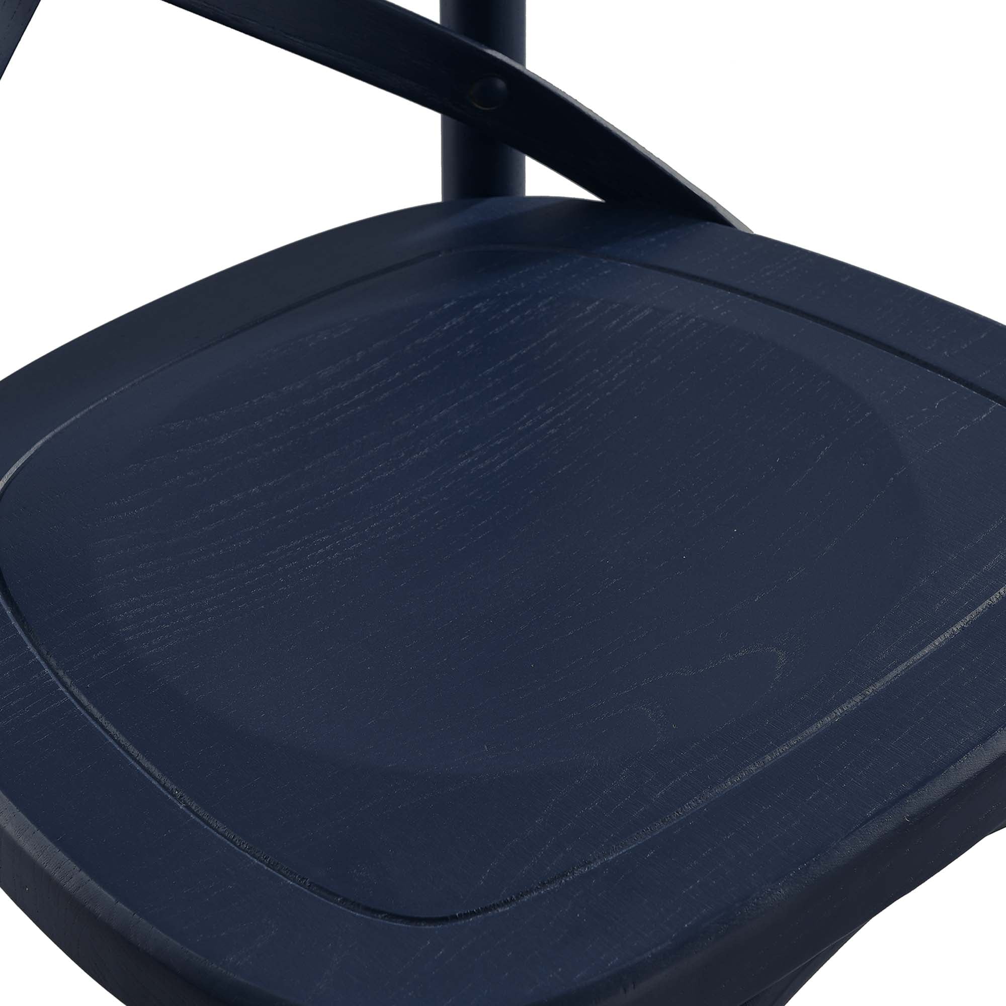 Gear Bar Stool, Midnight Blue
