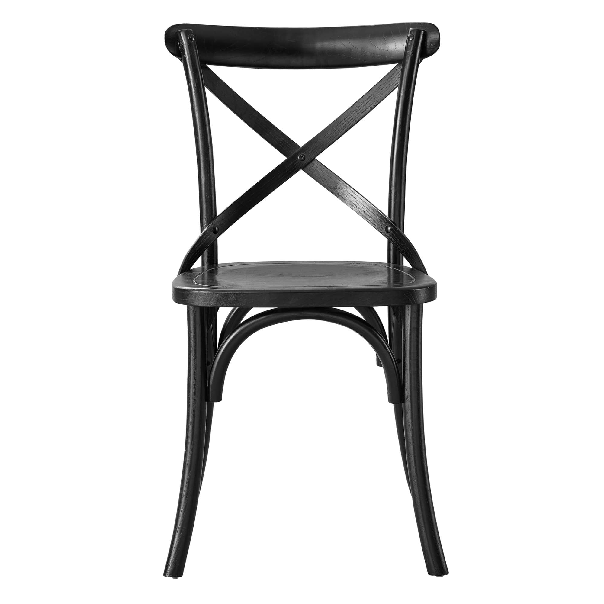 Gear Dining Side Chair, Black