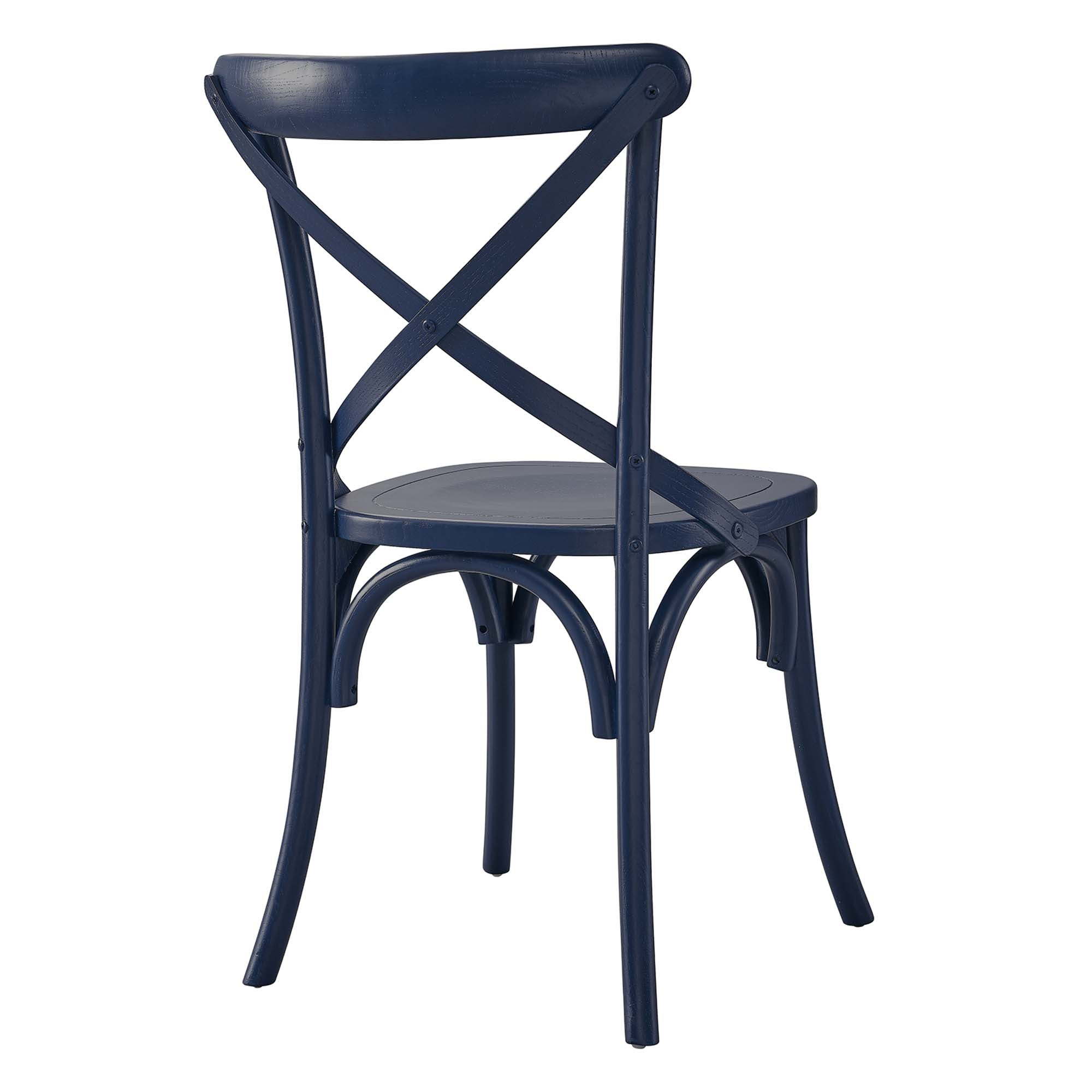Gear Dining Side Chair, Midnight Blue