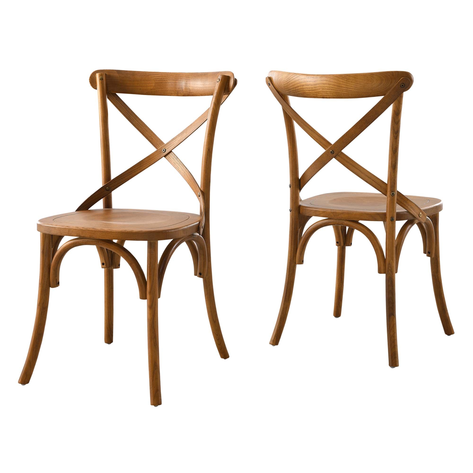 Gear Dining Side Chair, Walnut