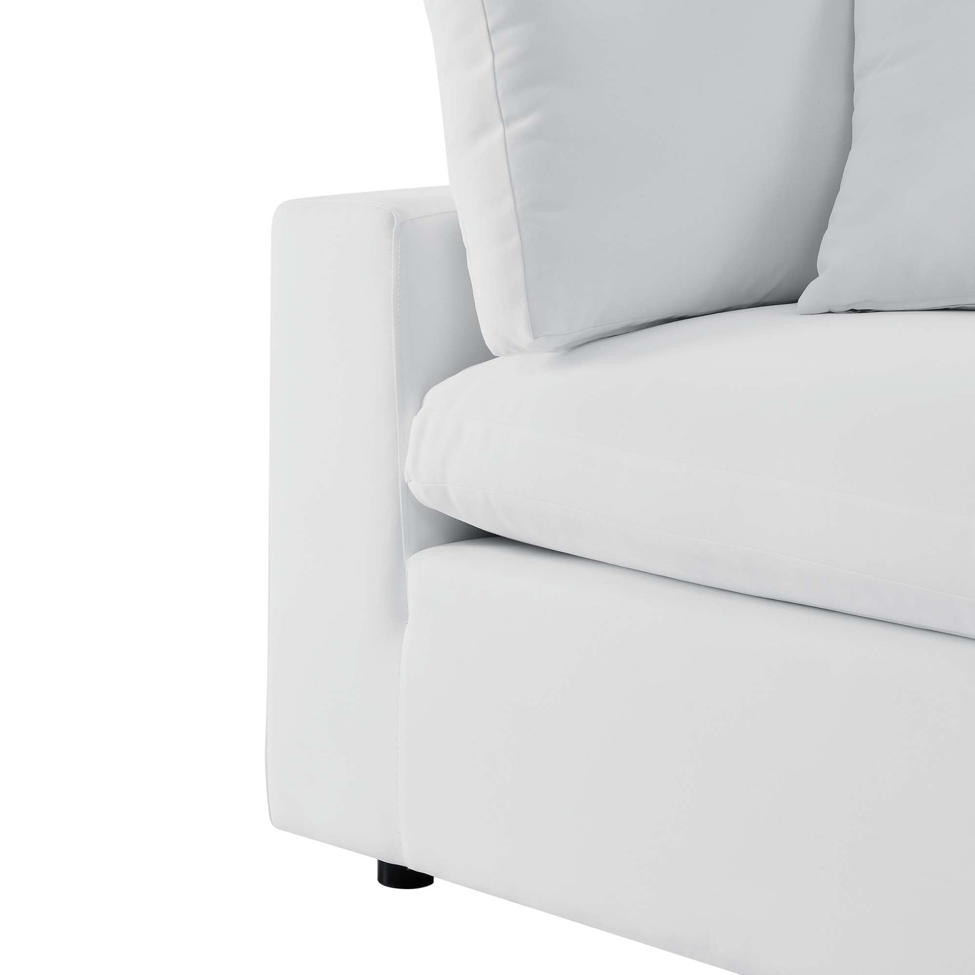 Commix Sunbrella® Outdoor Patio Sofa, White