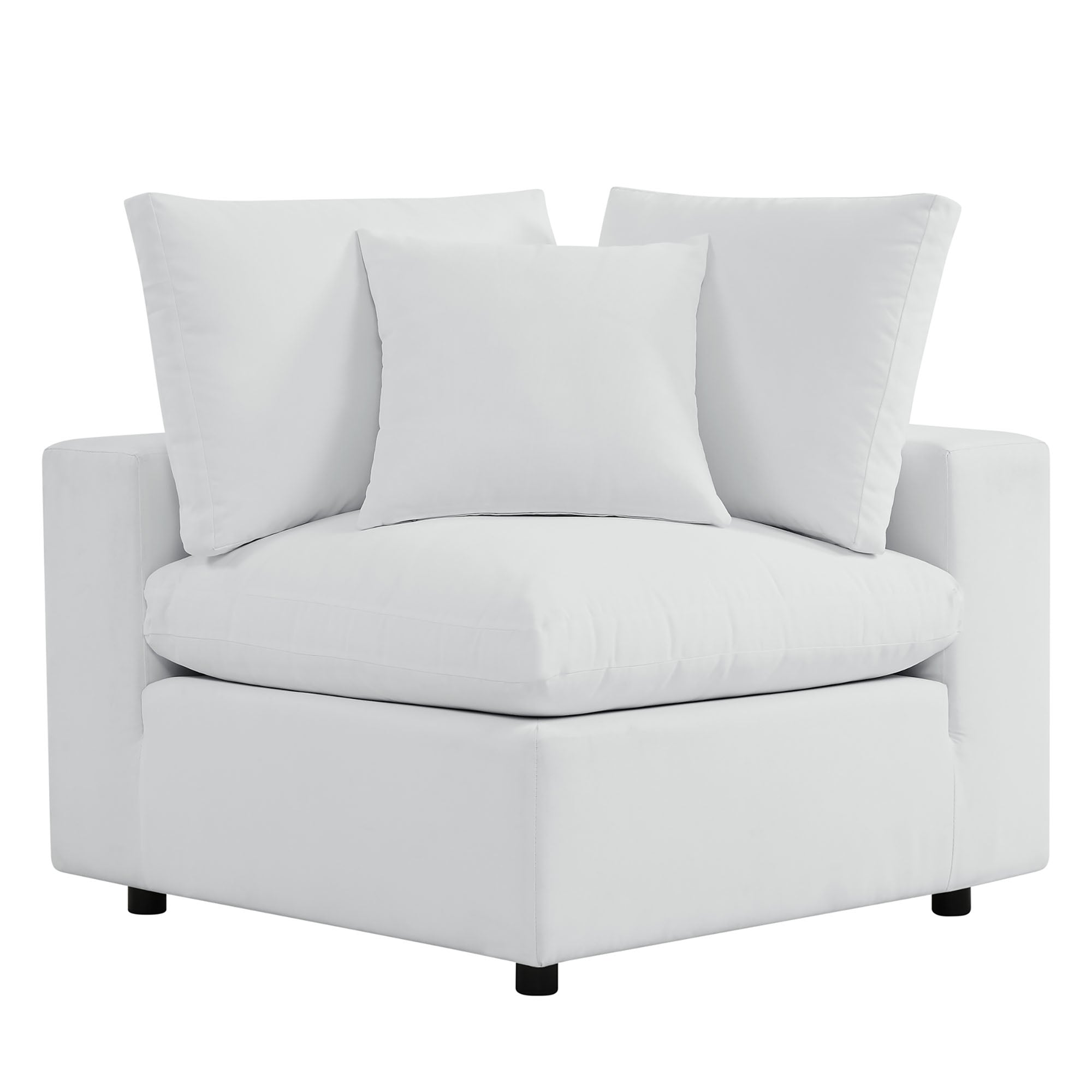 Commix 5-Piece Sunbrella® Outdoor Patio Sectional Sofa, White