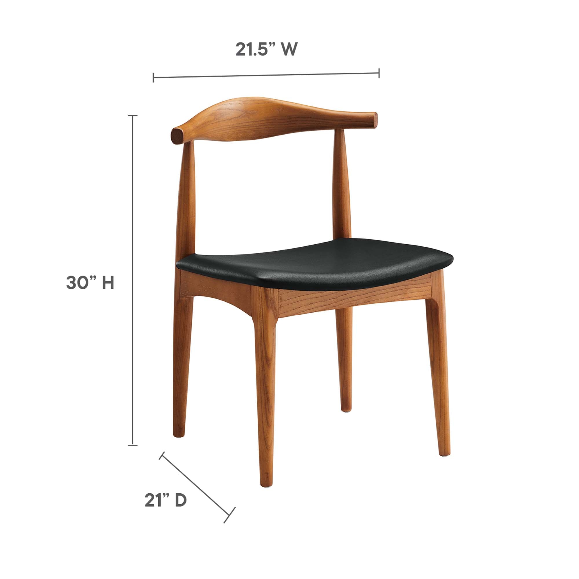 Tracy Dining Side Chair, Black