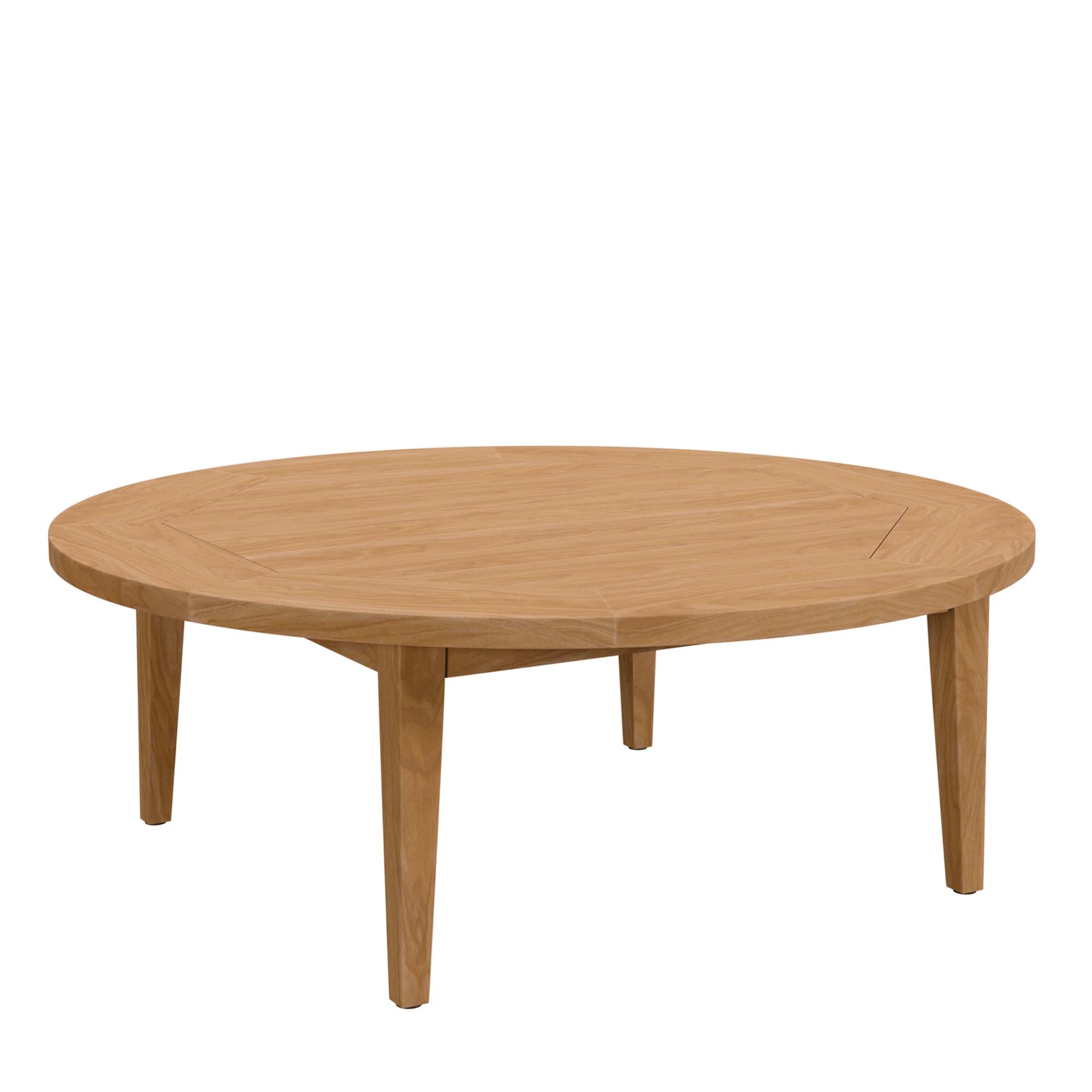 Brisbane Teak Wood Outdoor Patio Coffee Table, Natural