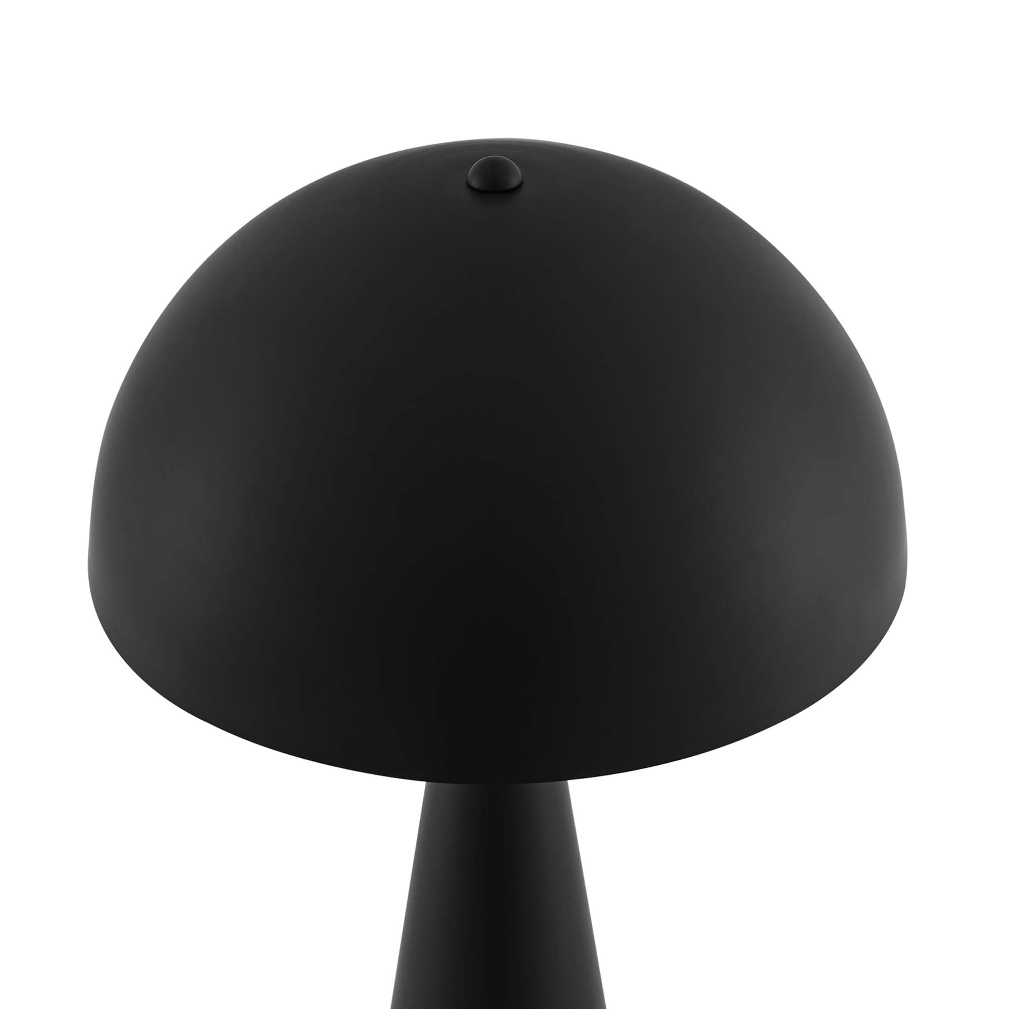 Selena Metal Table Lamp, Black