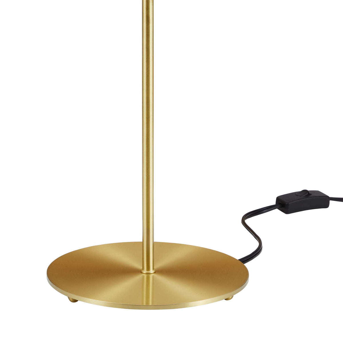 Ideal Metal Table Lamp, Black Satin Brass