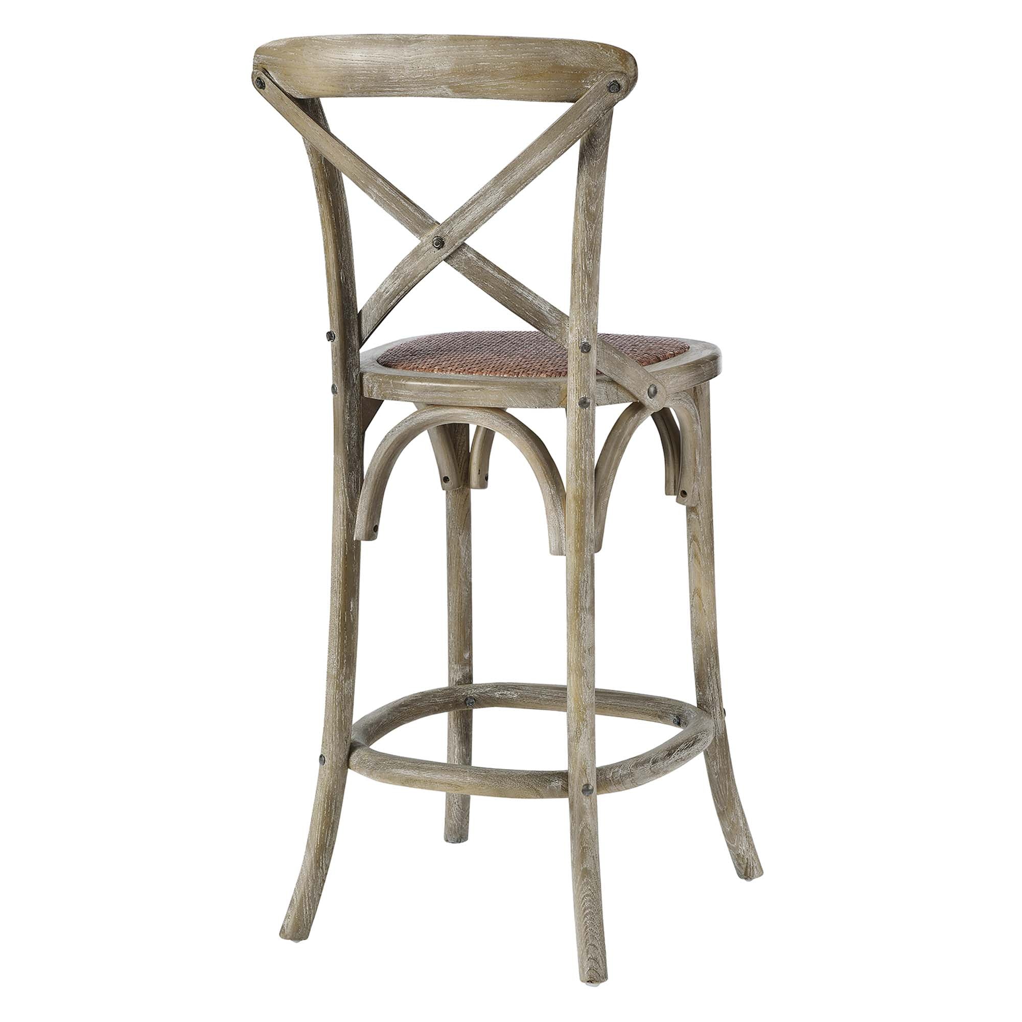 Gear Counter Stool, Gray