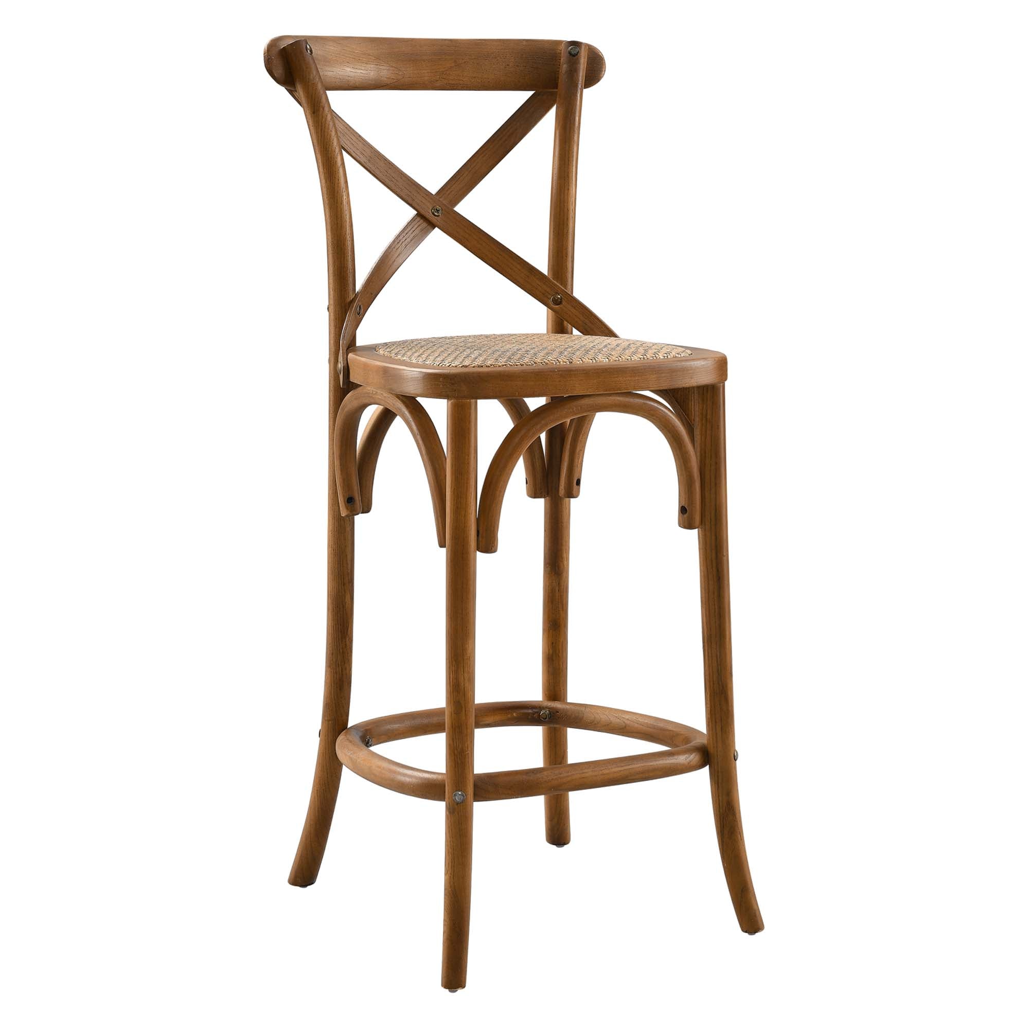 Gear Counter Stool, Walnut