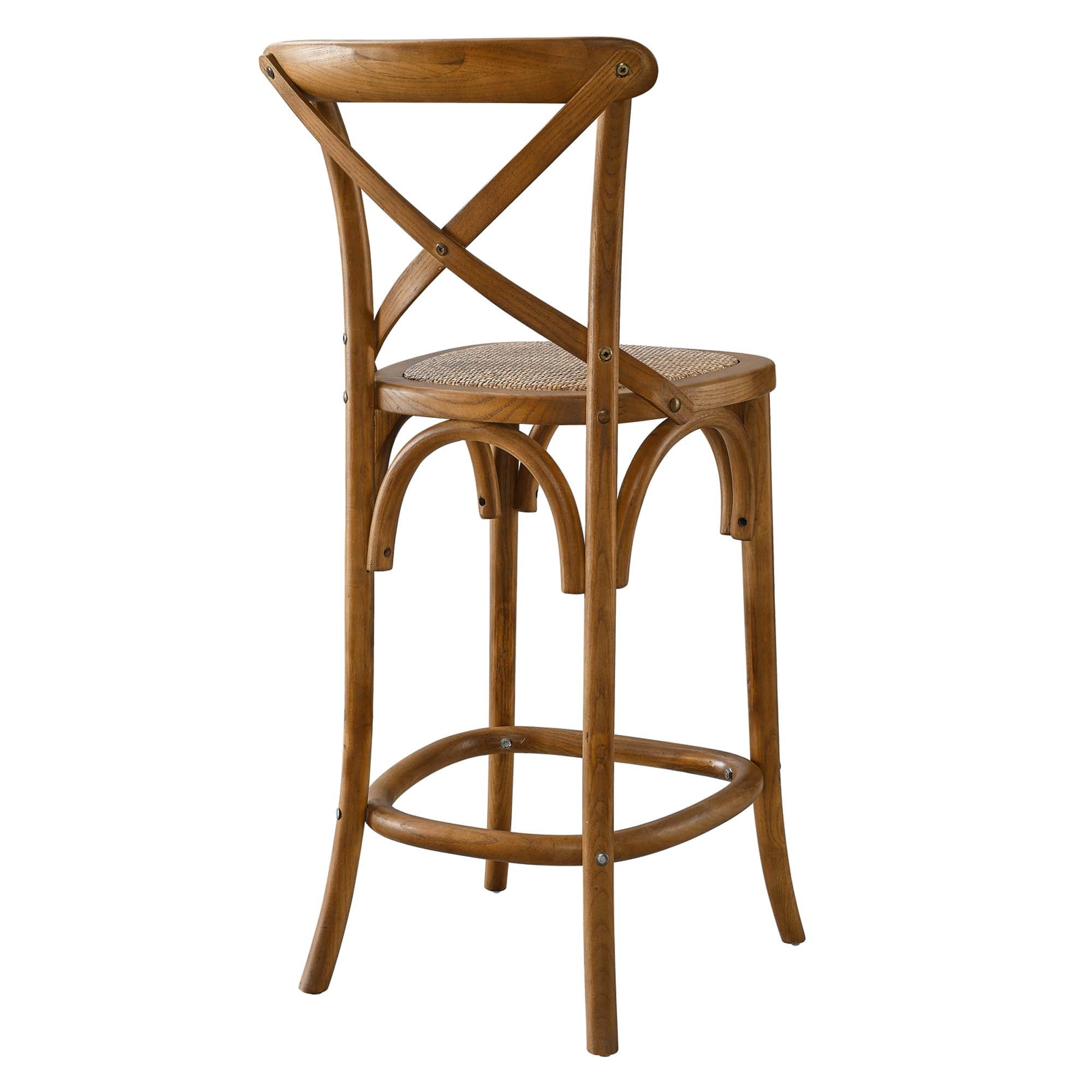 Gear Counter Stool, Walnut