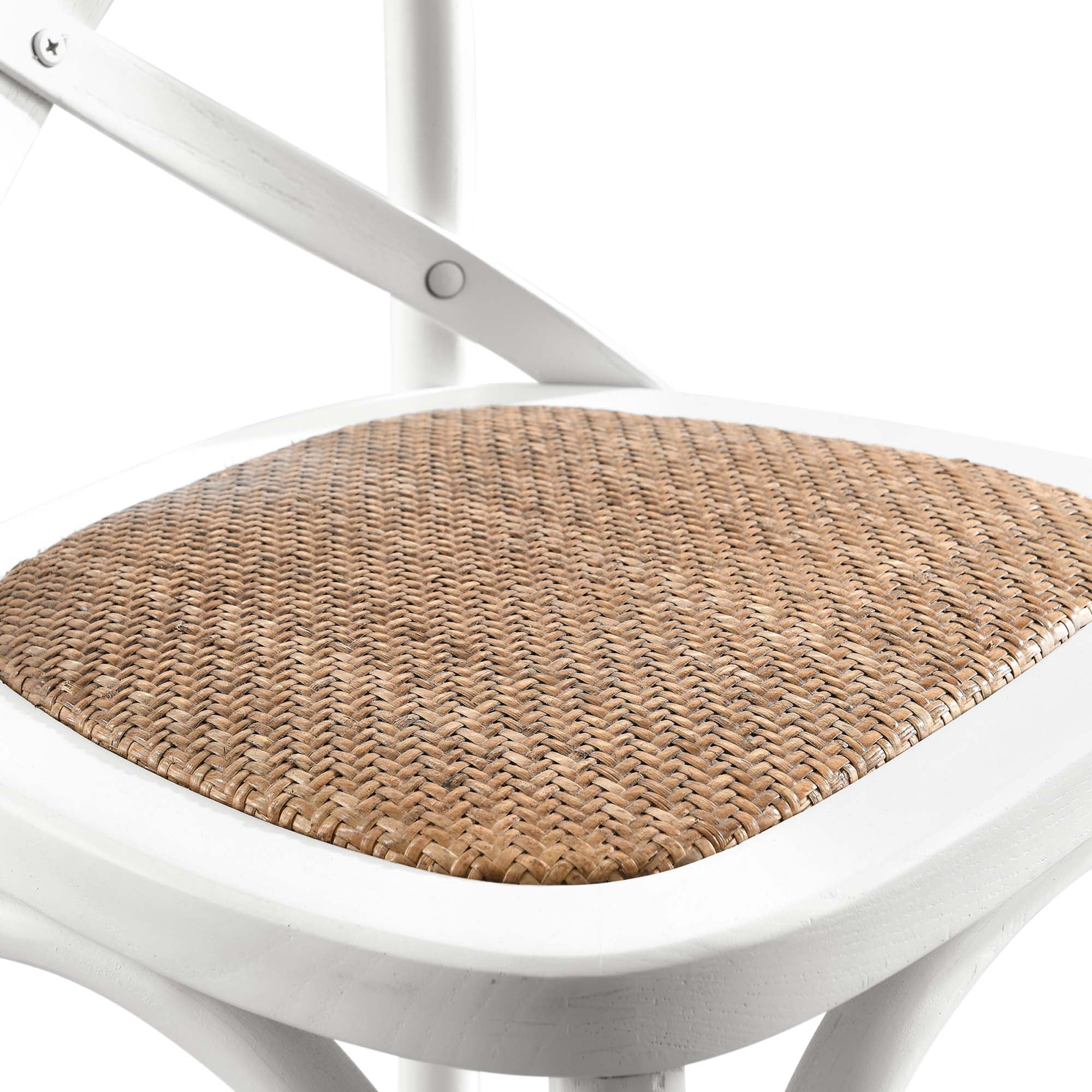 Gear Counter Stool, White