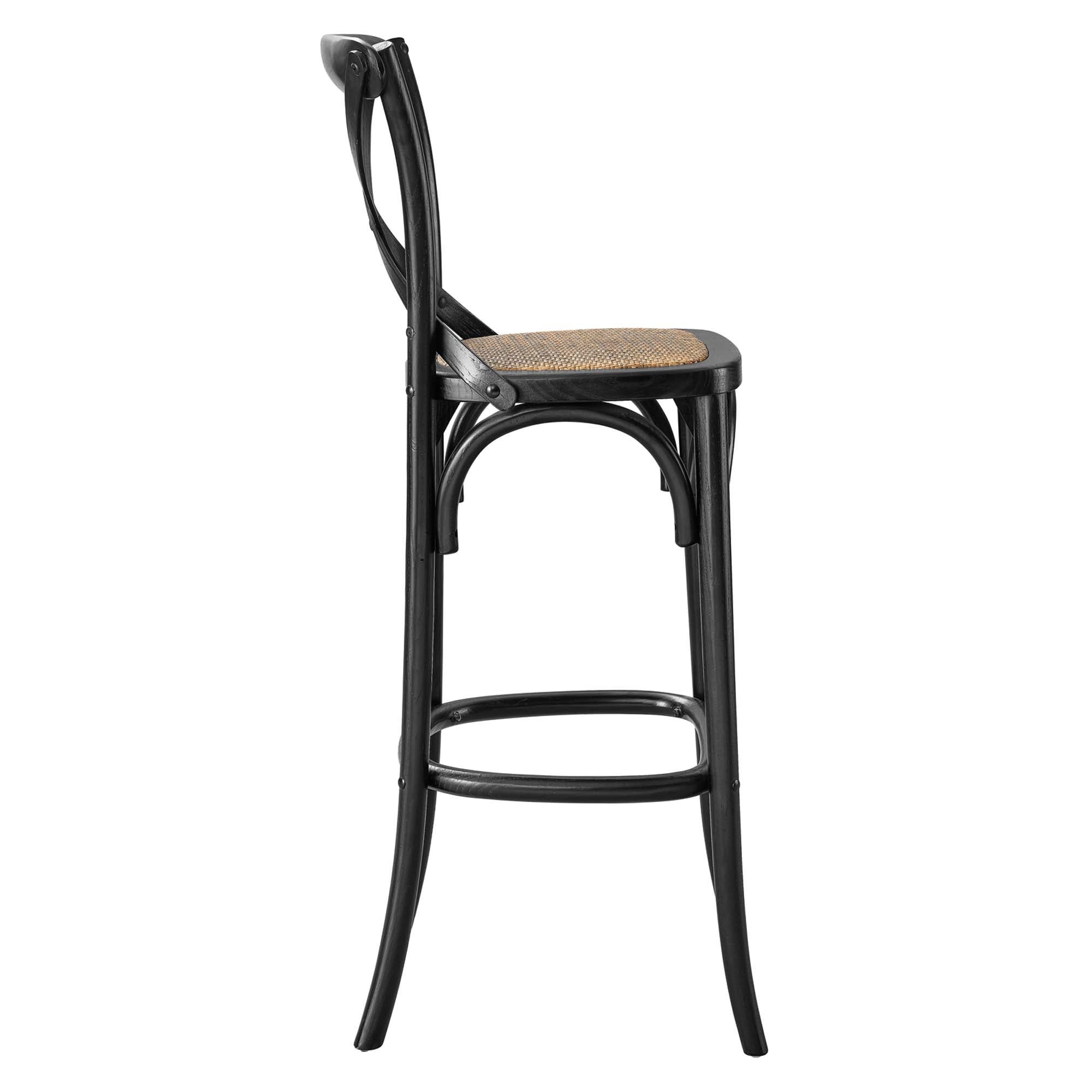 Gear Bar Stool, Black