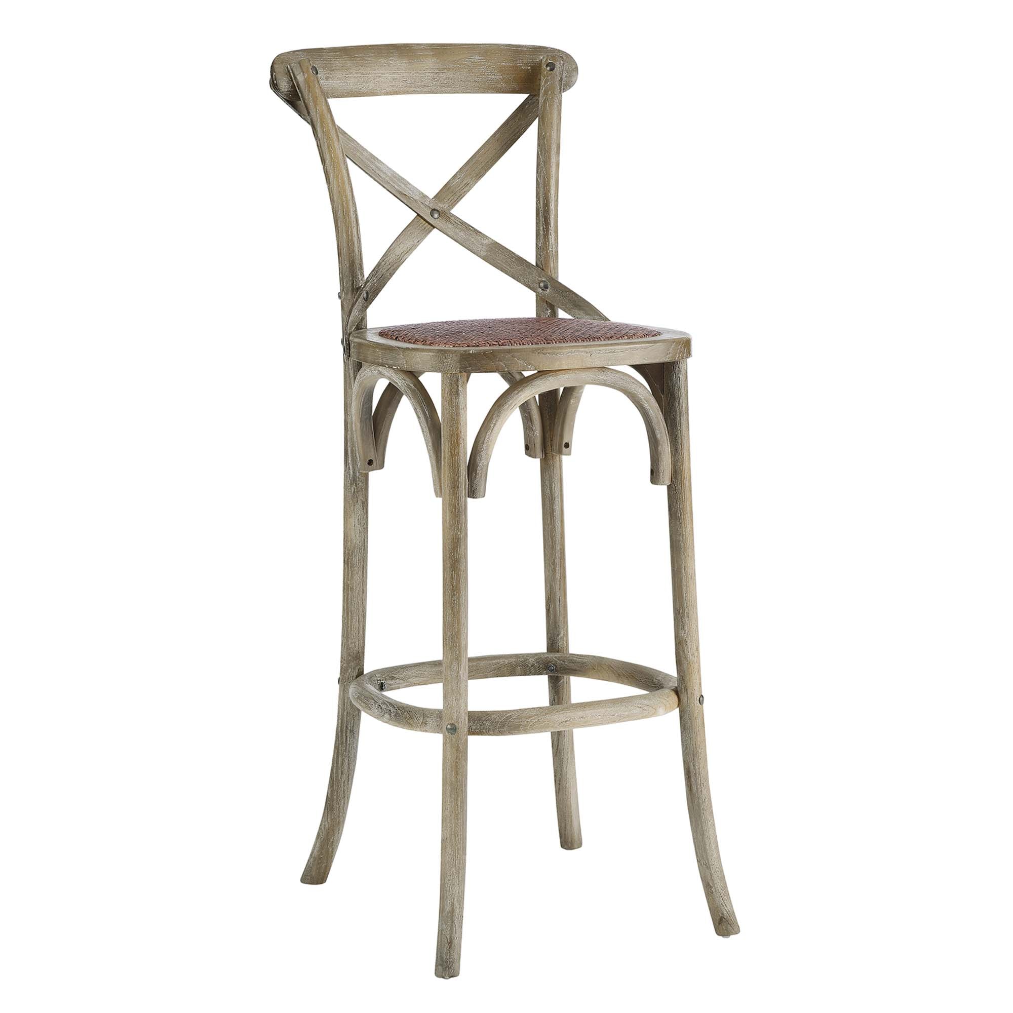 Gear Bar Stool, Gray