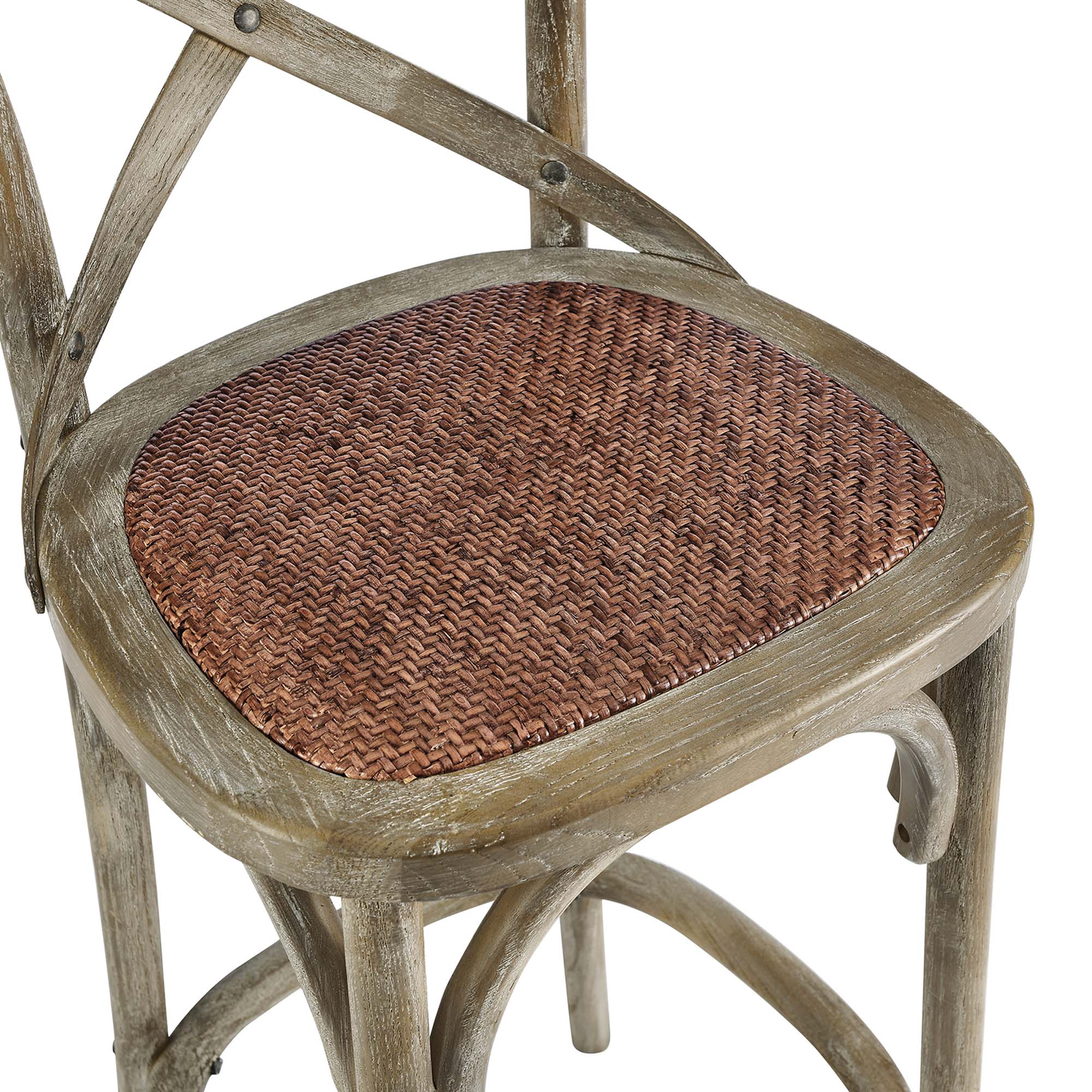 Gear Bar Stool, Gray