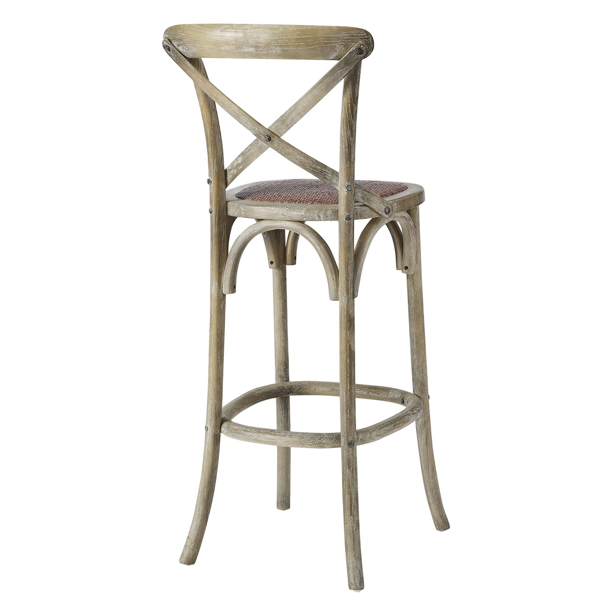 Gear Bar Stool, Gray
