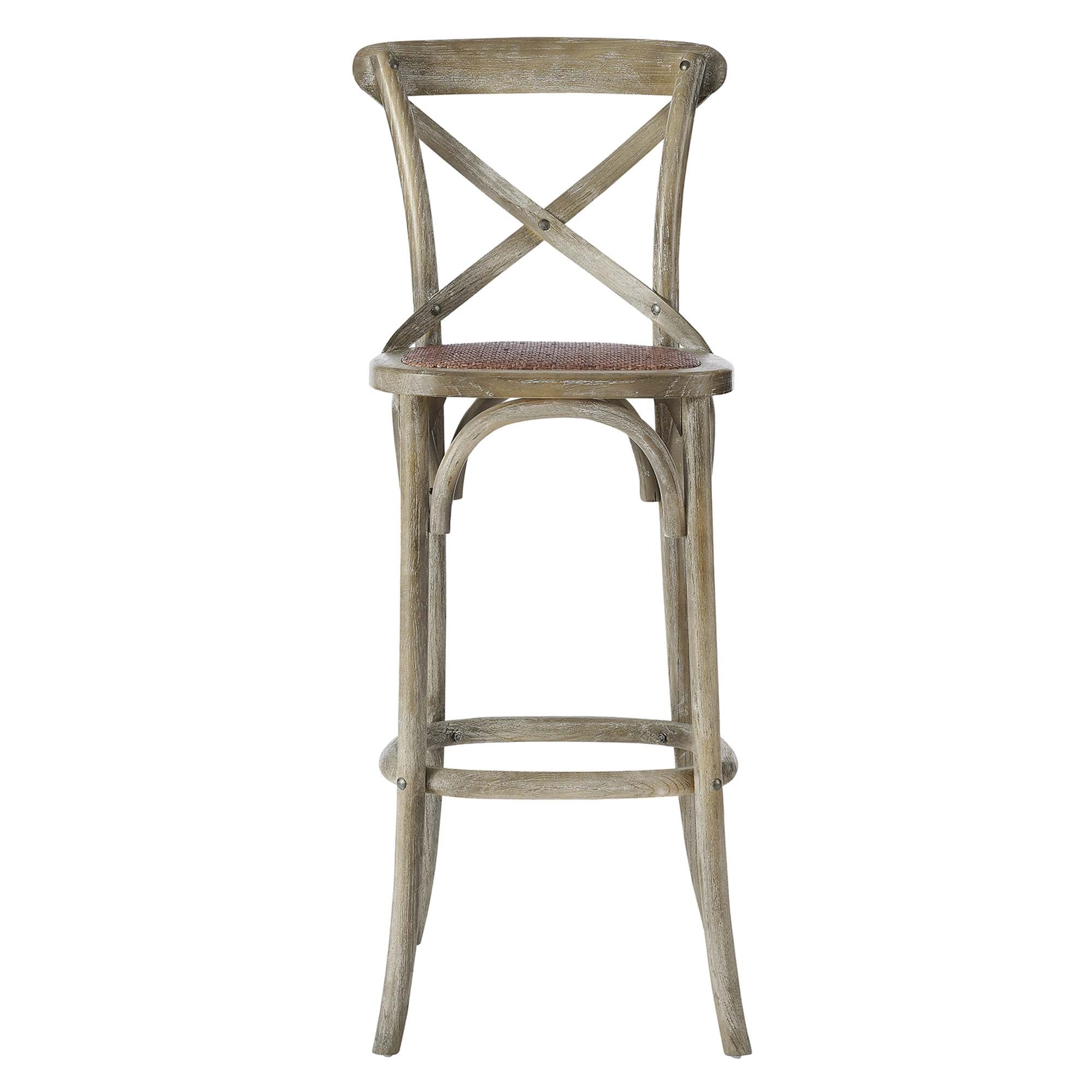 Gear Bar Stool, Gray