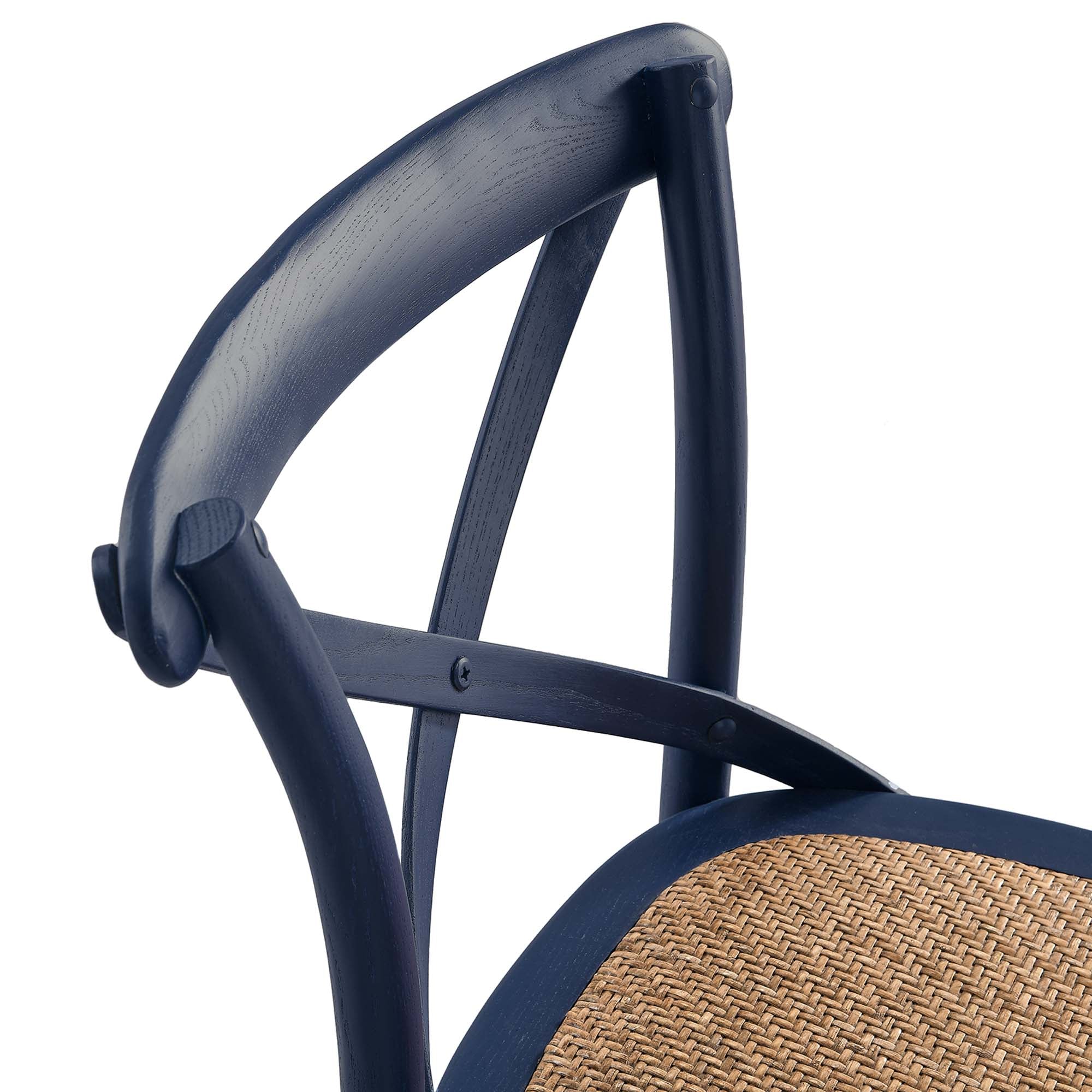 Gear Bar Stool, Midnight Blue