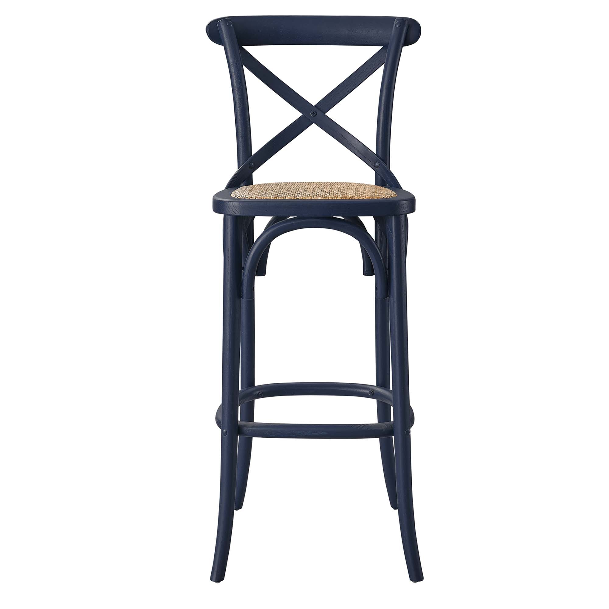 Gear Bar Stool, Midnight Blue