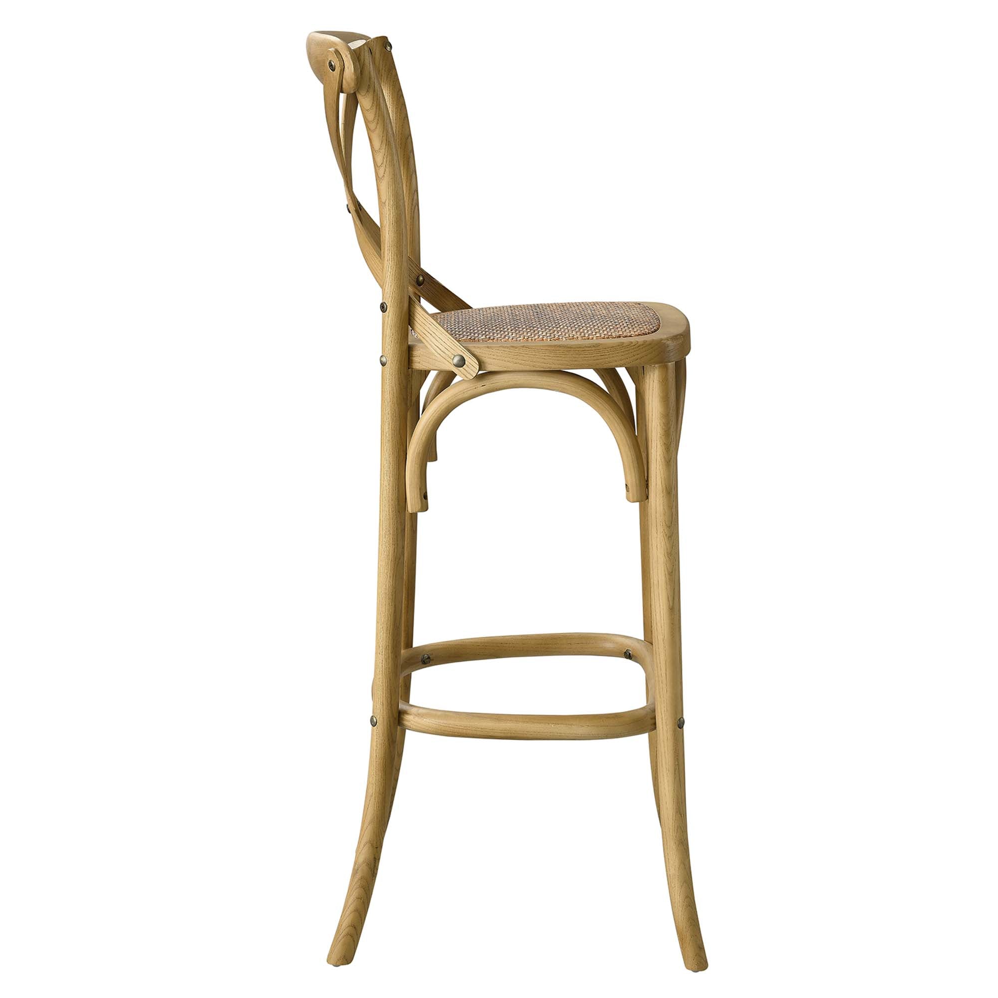 Gear Bar Stool, Natural