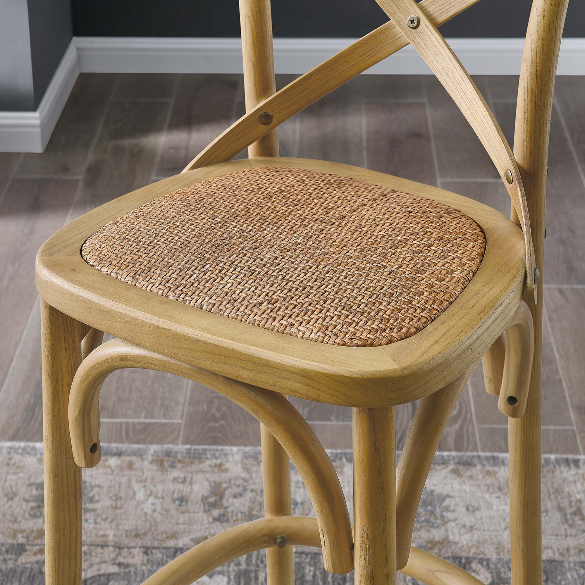 Gear Bar Stool, Natural