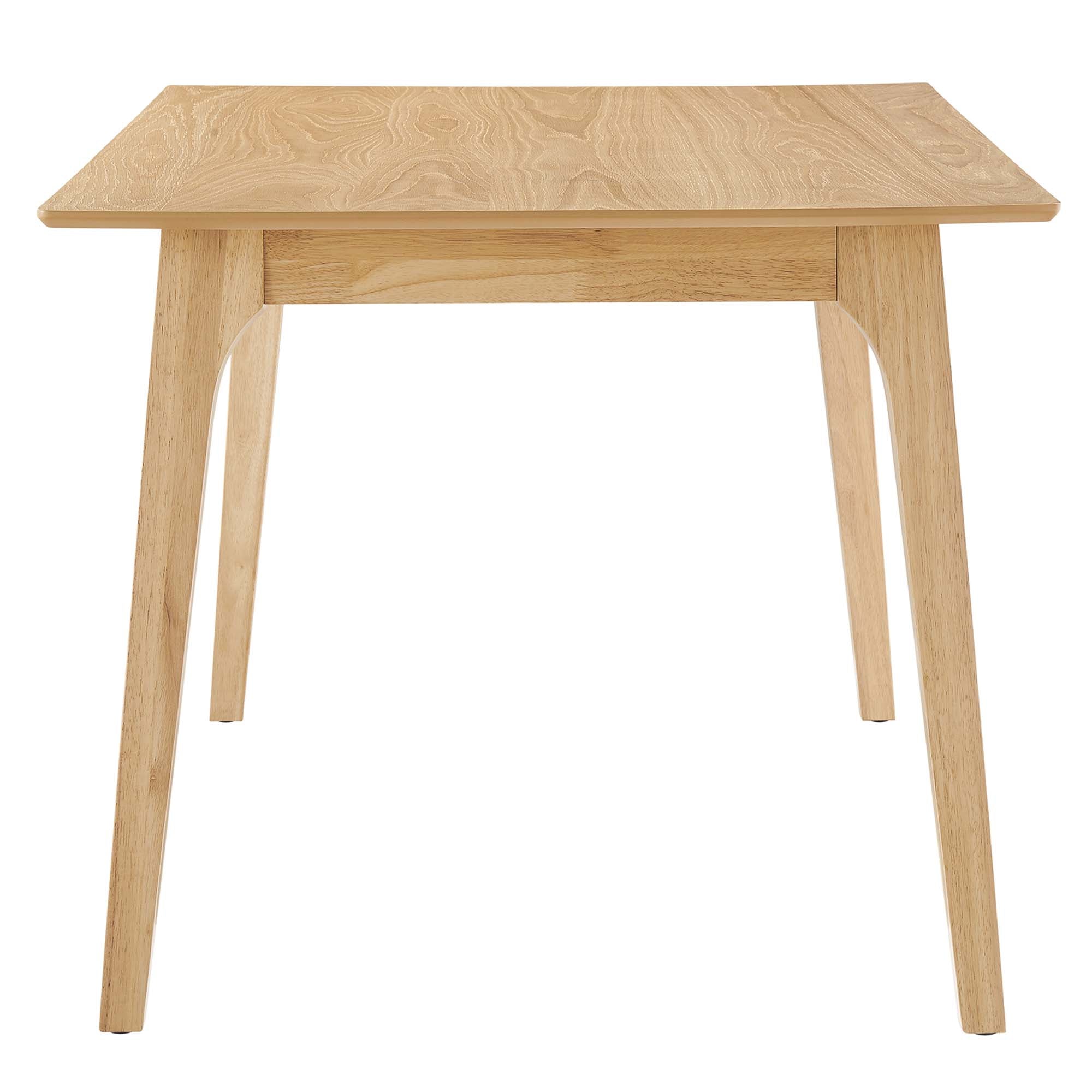 Juxtapose 63" Rectangle Dining Table, Oak Oak