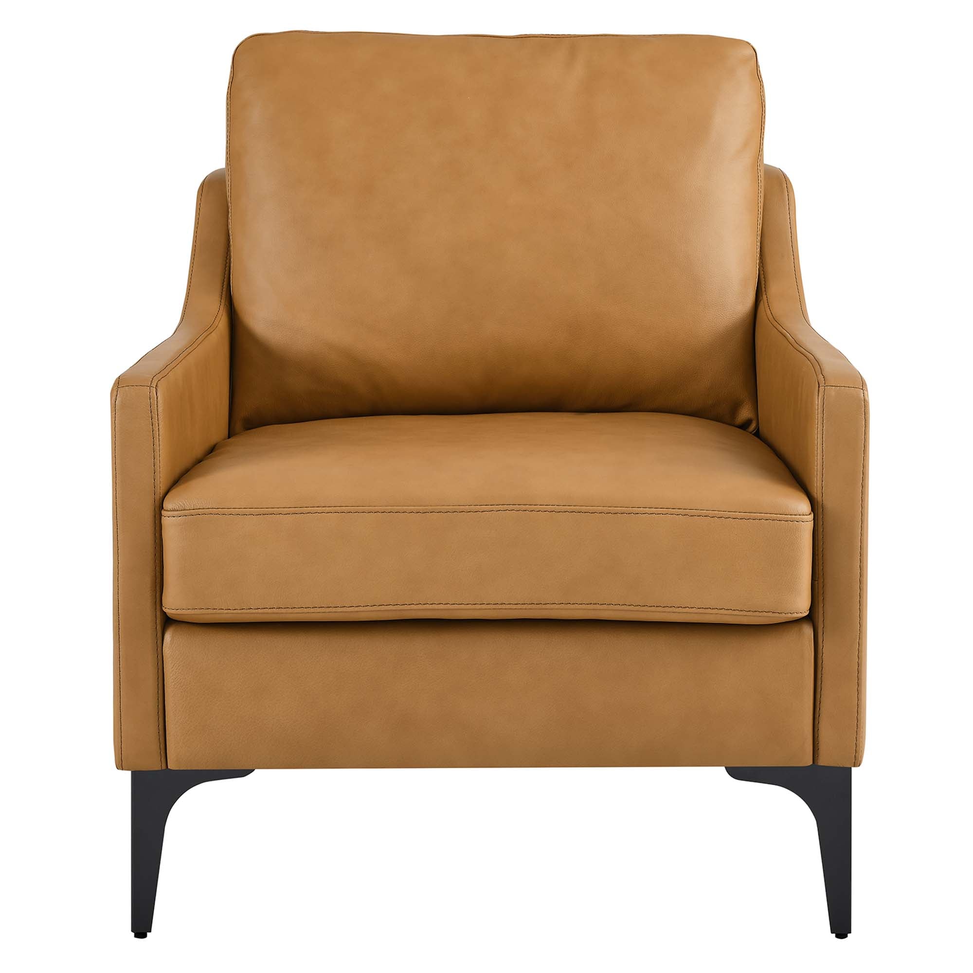 Corland Leather Armchair, Tan