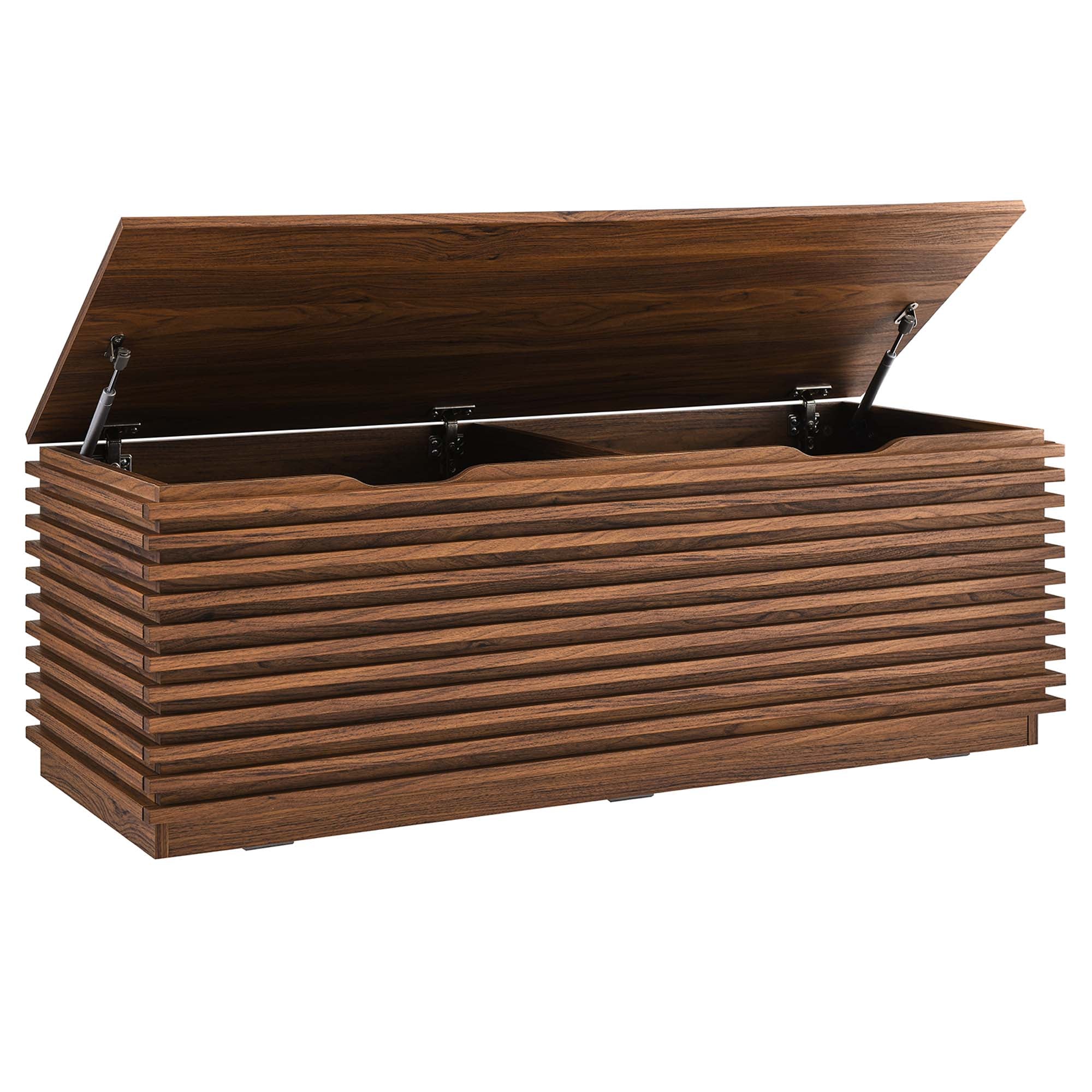 Render Storage Bench, Walnut