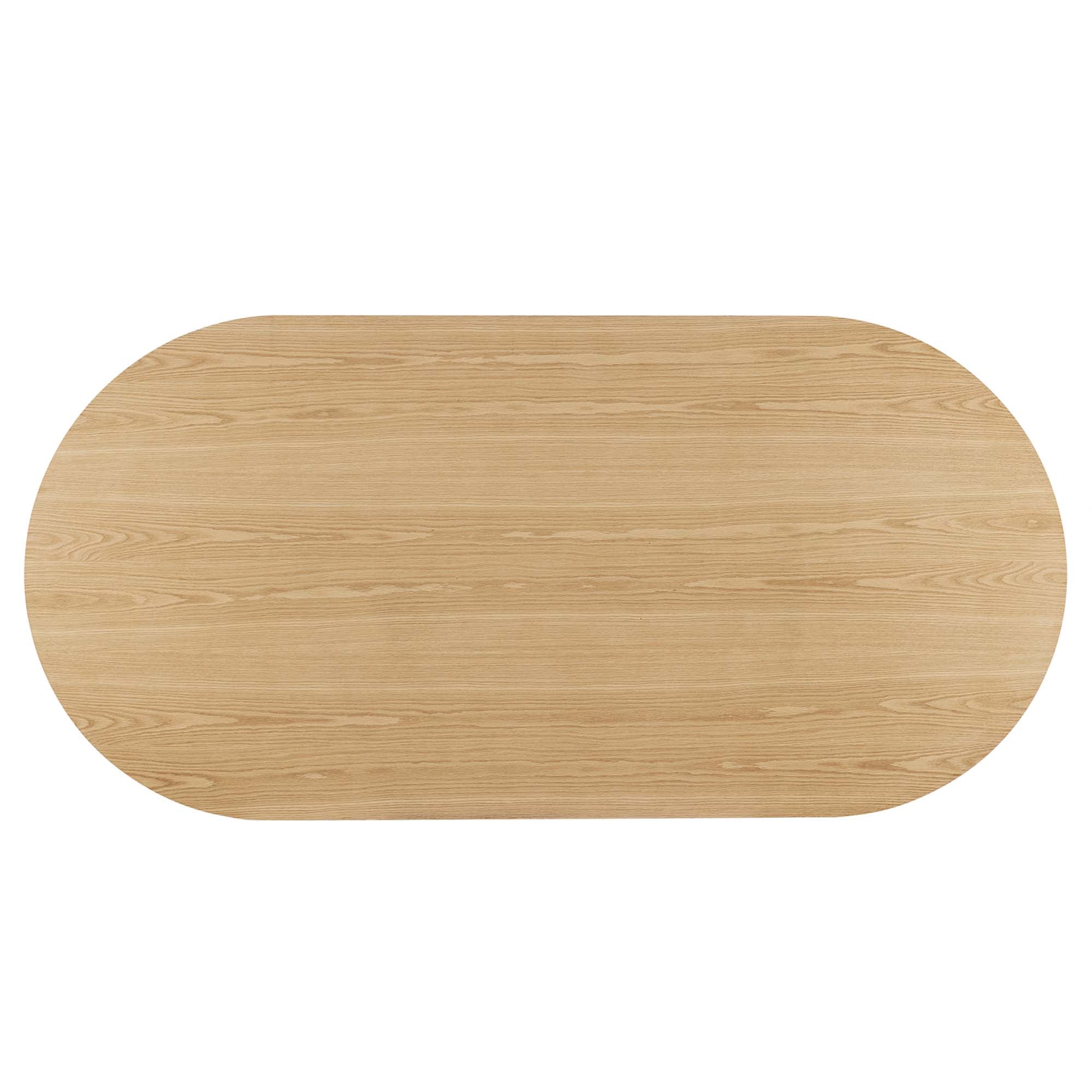 Senja 95" Oval Dining Table, Oak