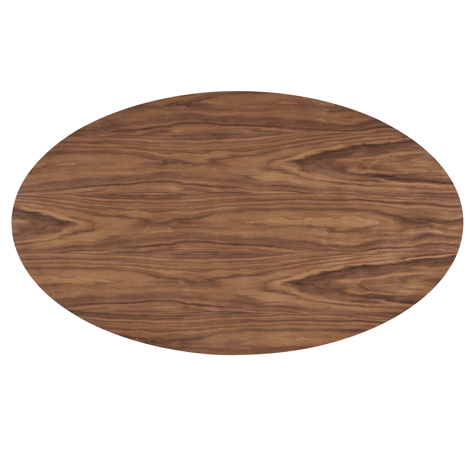 Provision 75" Oval Dining Table, Walnut