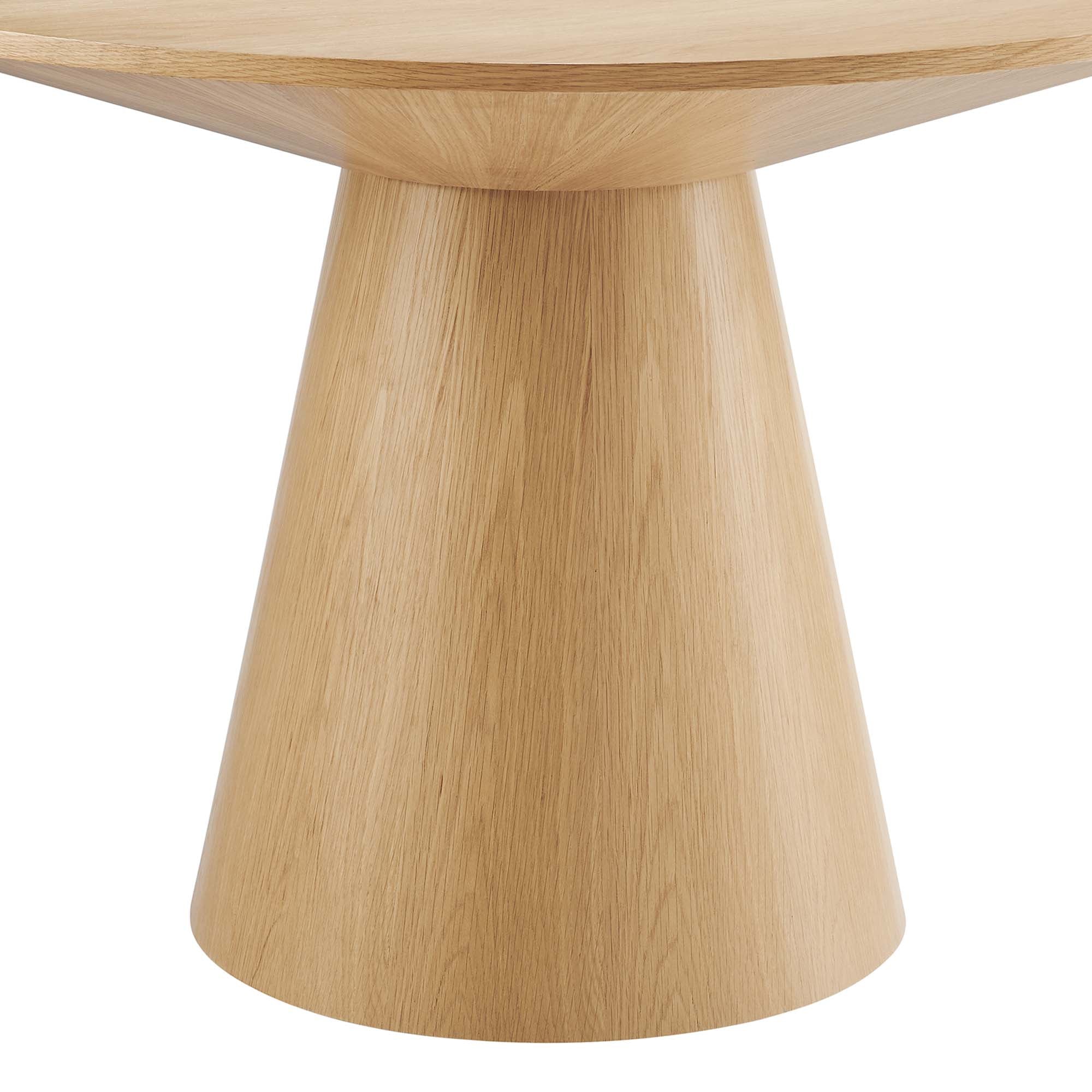 Provision 47" Round Dining Table, Oak