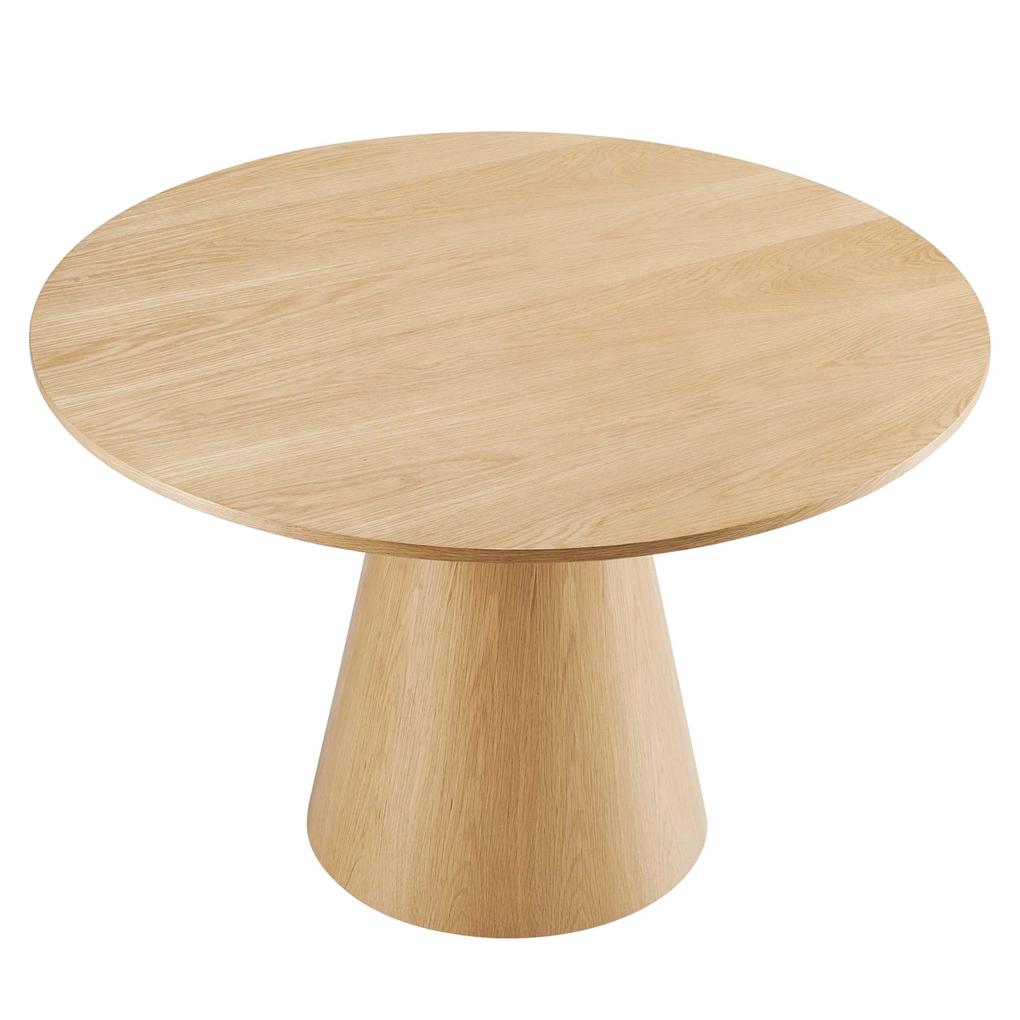 Provision 47" Round Dining Table, Oak