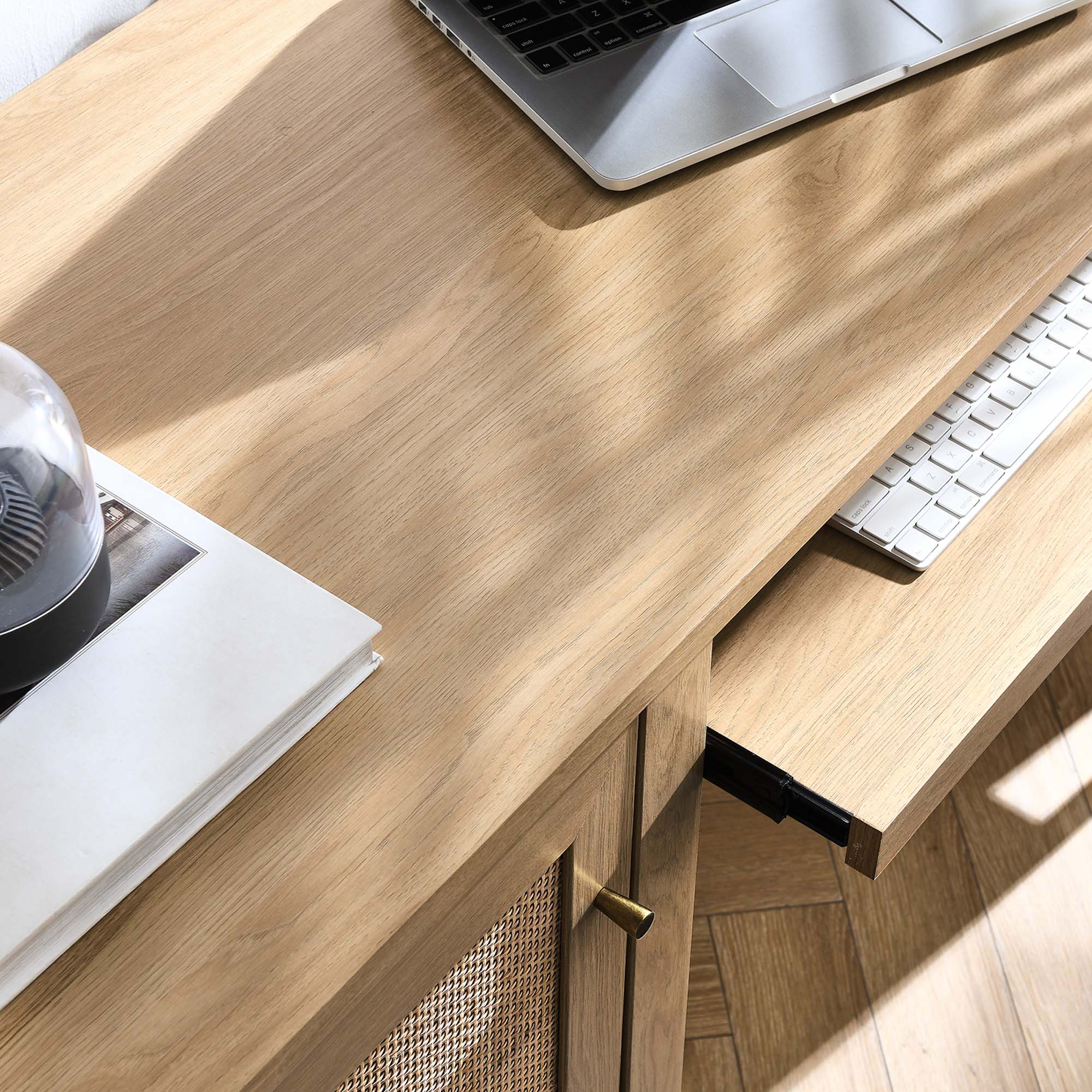 Soma 47" Office Desk, Oak