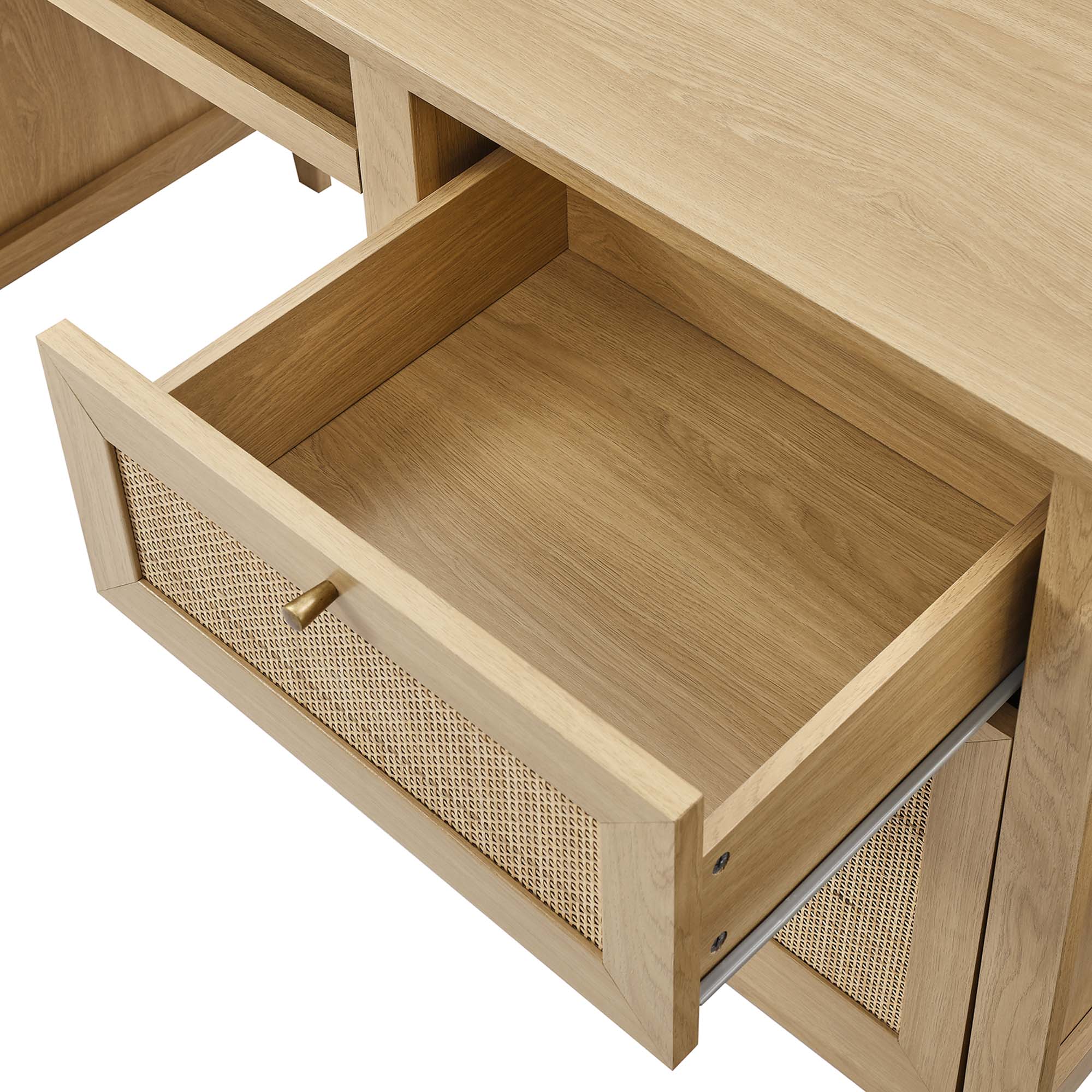 Soma 63" Office Desk, Oak