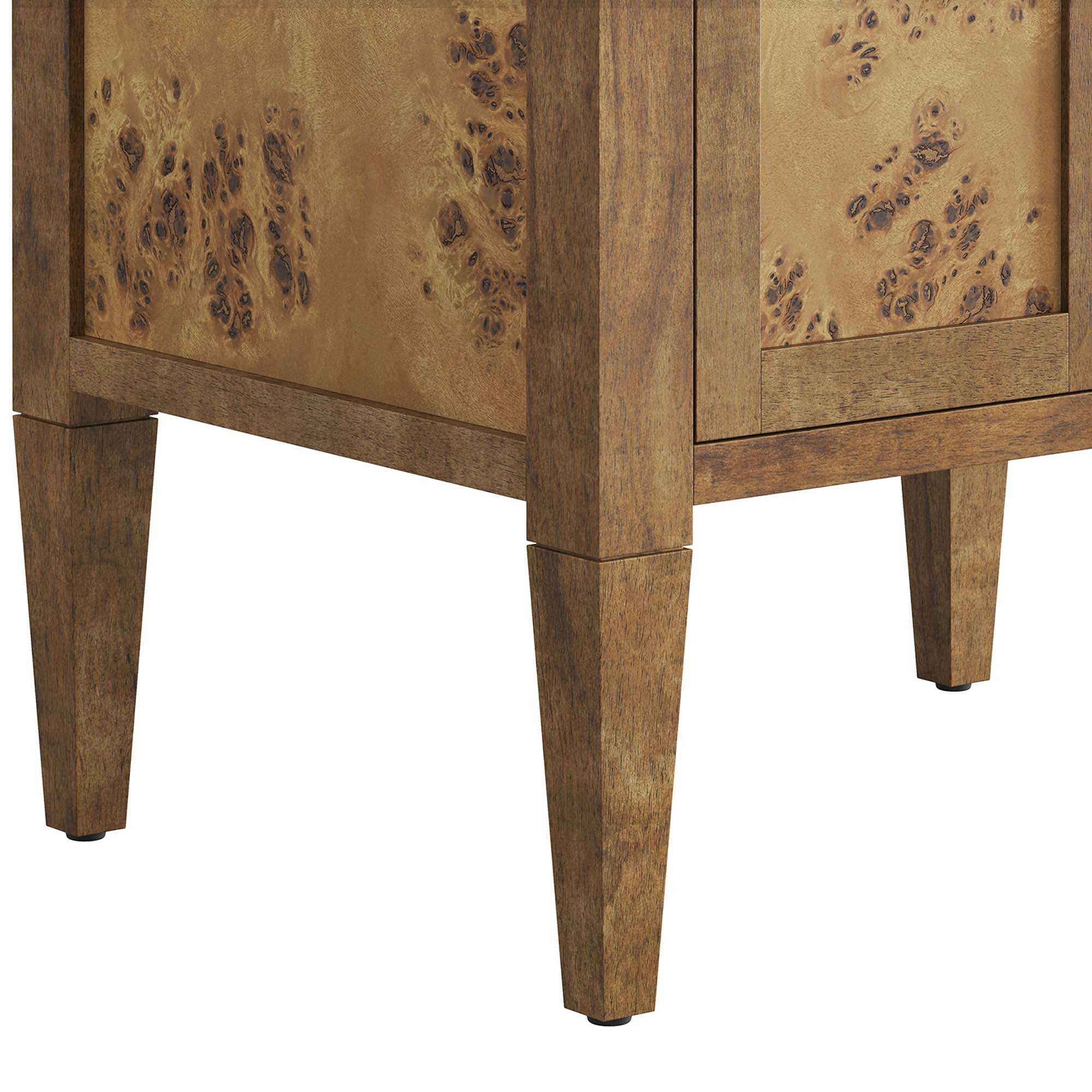 Elysian 24" Wood Bathroom Vanity Cabinet (Sink Basin Not Included), Brown