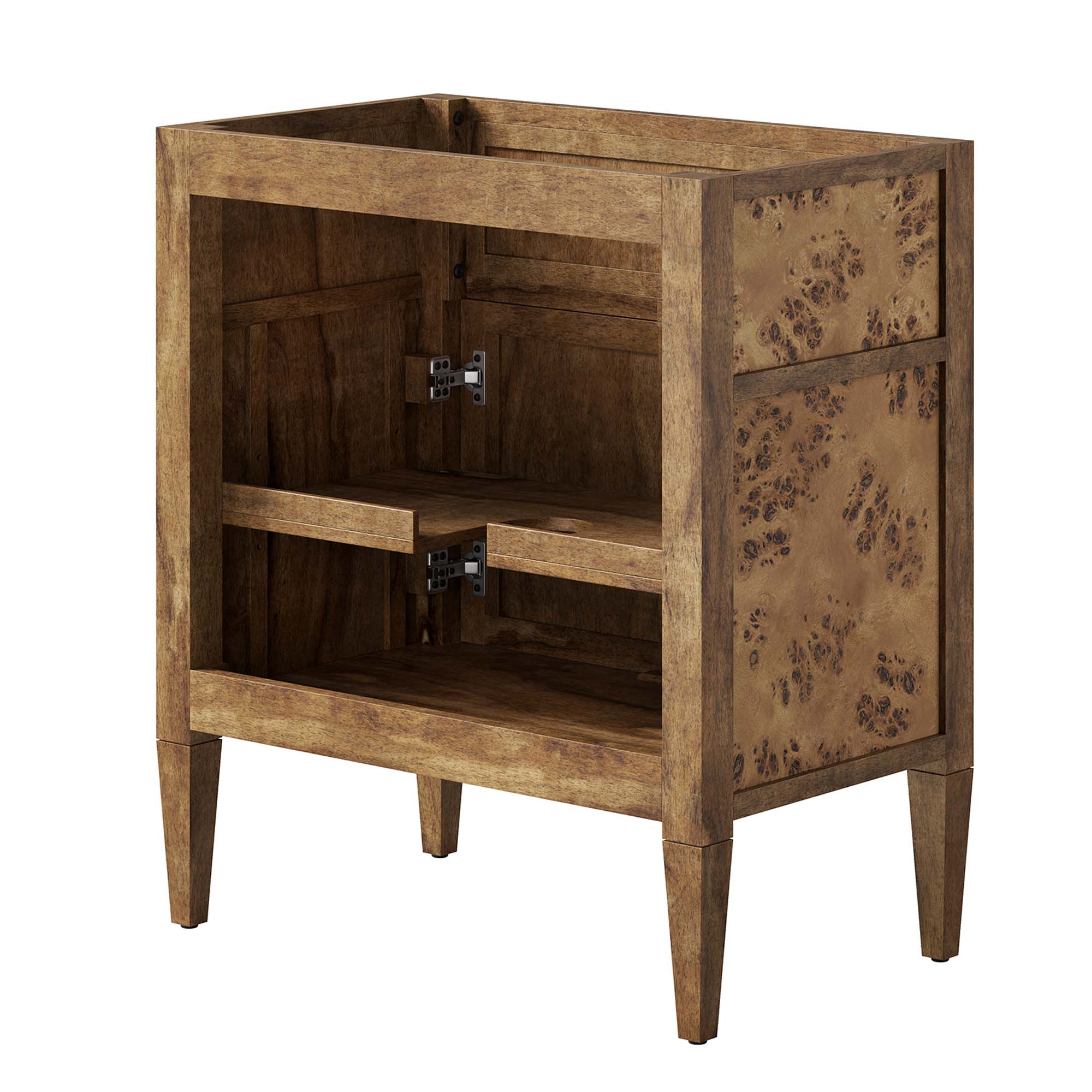 Elysian 30" Bathroom Vanity Cabinet (Sink Basin Not Included), Brown