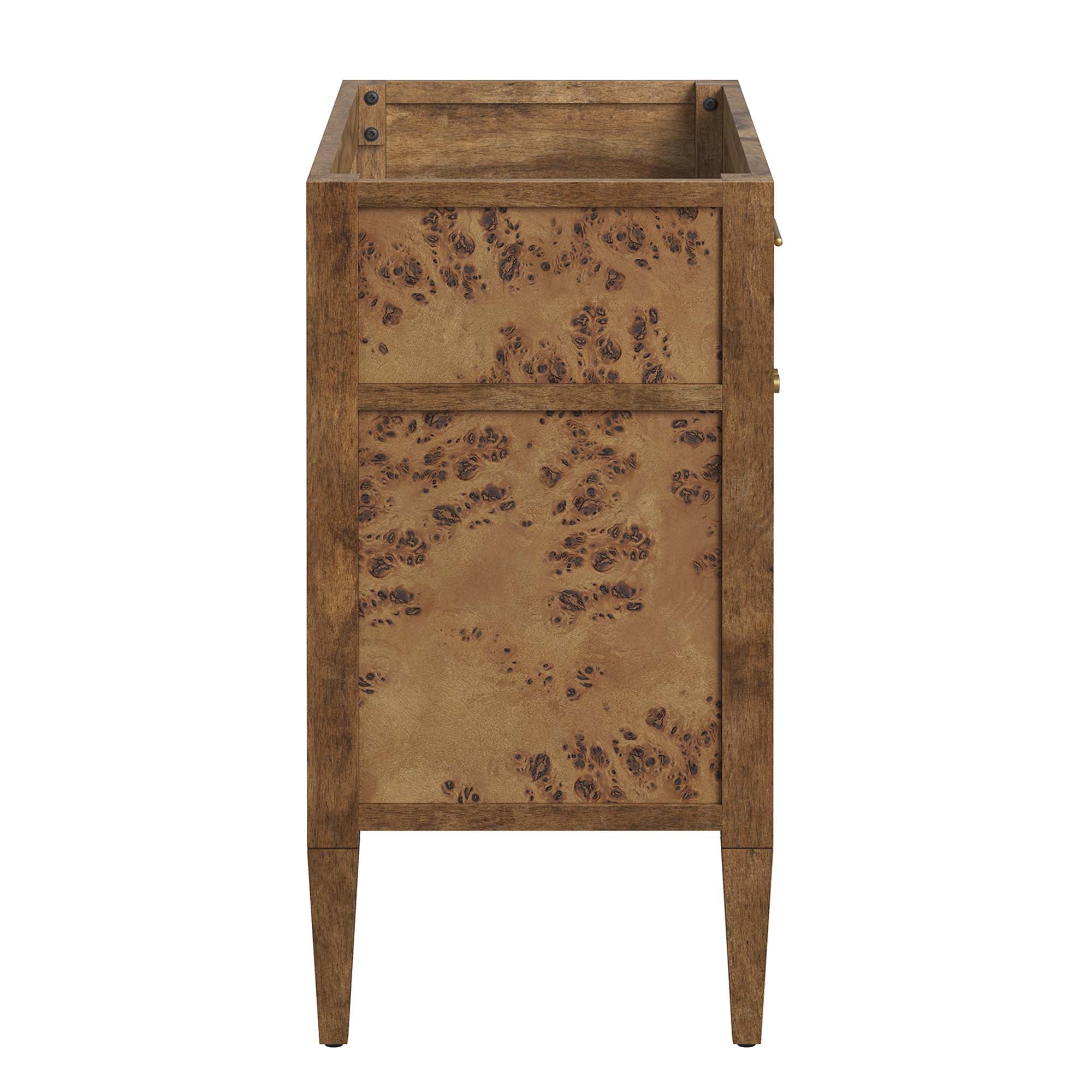 Elysian 36" Wood Bathroom Vanity Cabinet (Sink Basin Not Included), Brown