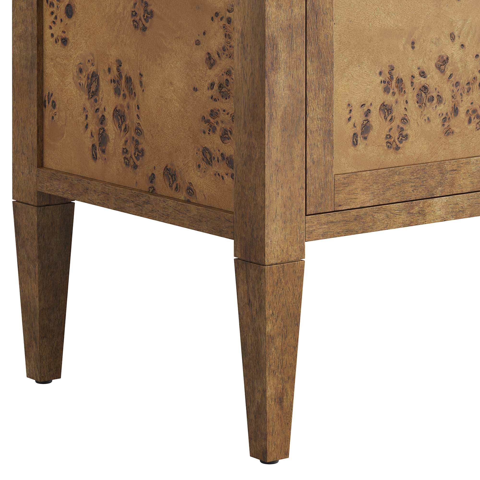 Elysian 48" Wood Bathroom Vanity Cabinet (Sink Basin Not Included), Brown