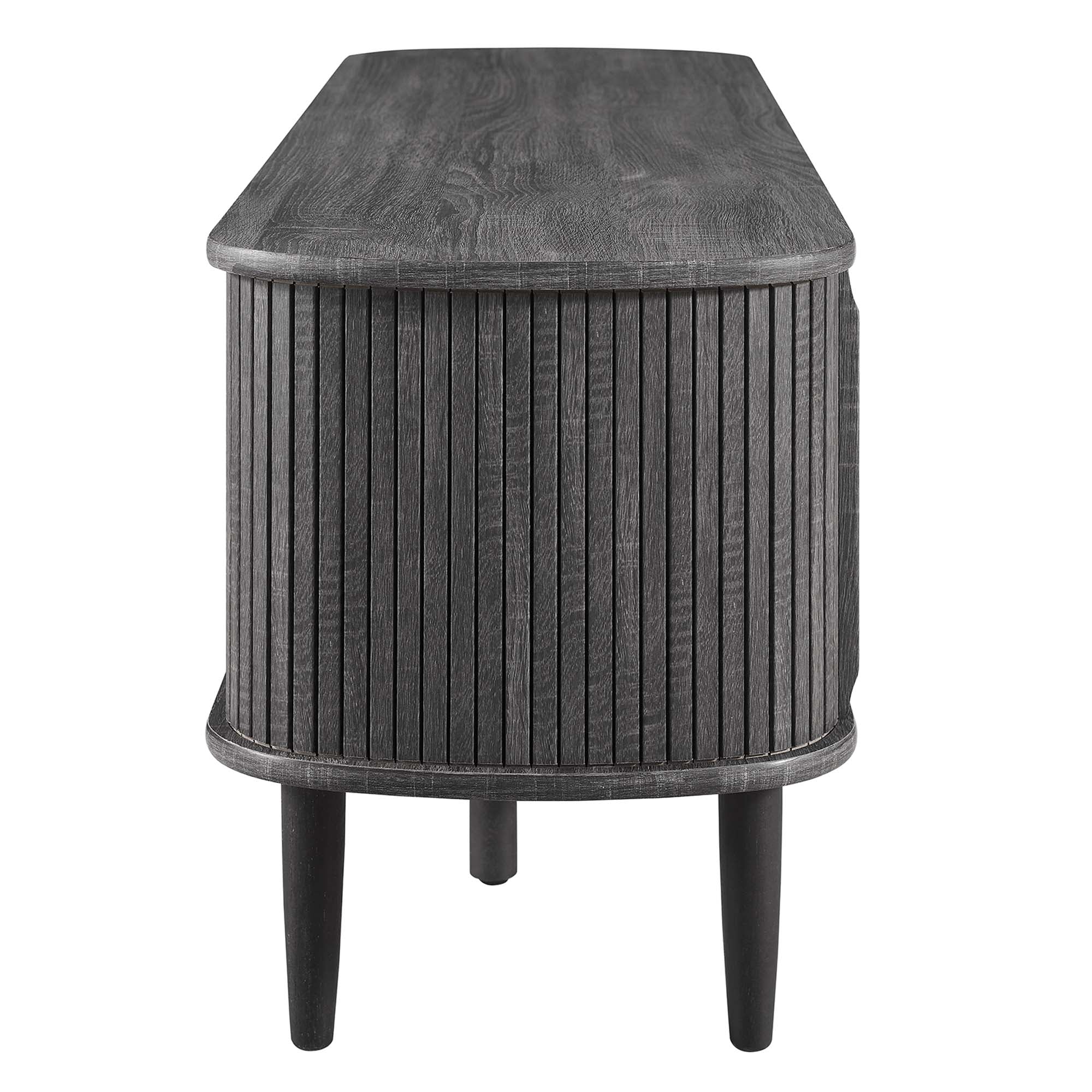 Contour 55" TV Stand, Charcoal