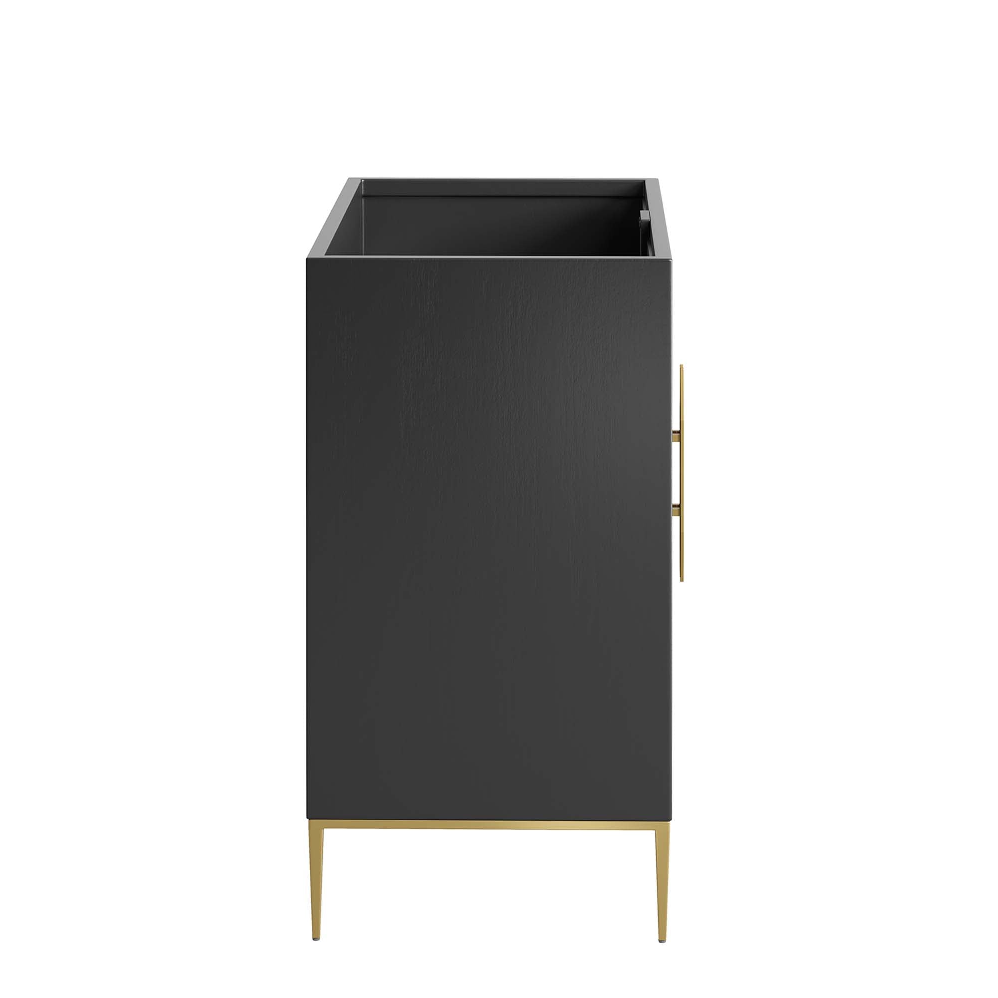 Awaken 36" Bathroom Vanity Cabinet, Black